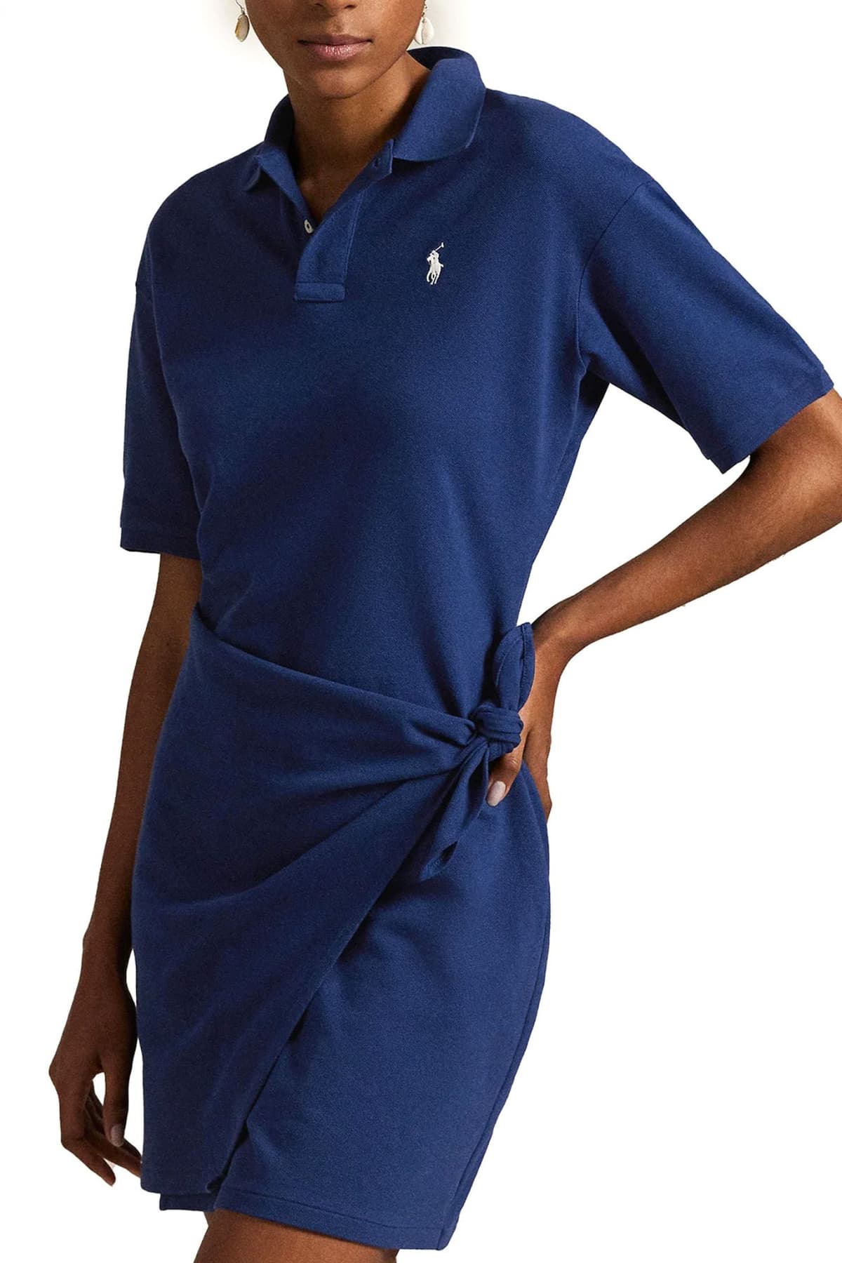 RALPH LAUREN ΦΟΡΕΜΑ POLO MINI ΔΕΣΙΜΟ ΠΛΑΙ ΣΚΟΥΡΟ ΜΠΛΕ