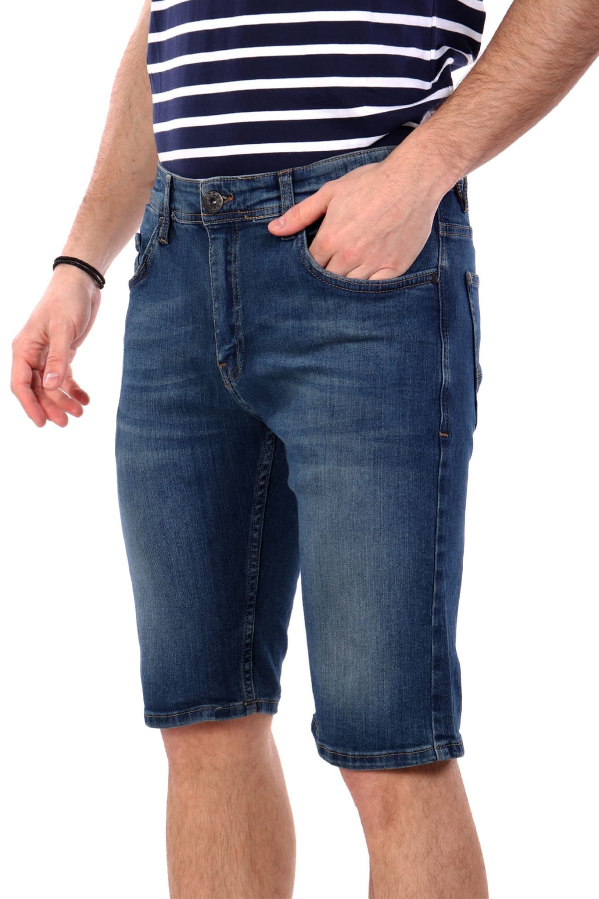 DORS ΒΕΡΜΟΥΔΑ JEANS COMFORT FIT ΜΠΛΕ