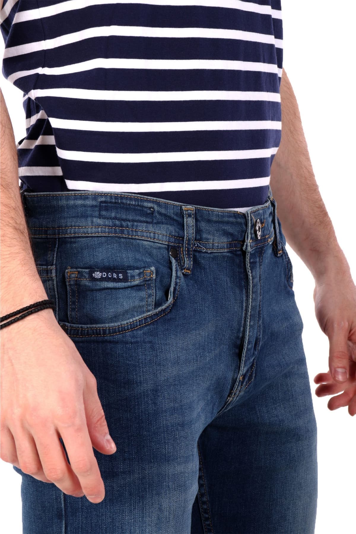 DORS ΒΕΡΜΟΥΔΑ JEANS COMFORT FIT ΜΠΛΕ