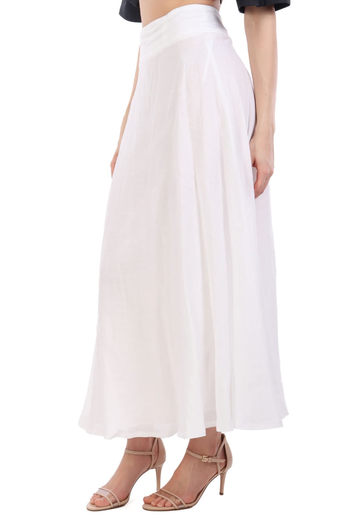 MARELLA ΦΟΥΣΤΑ MIDI NIPPON ΛΕΥΚΟ