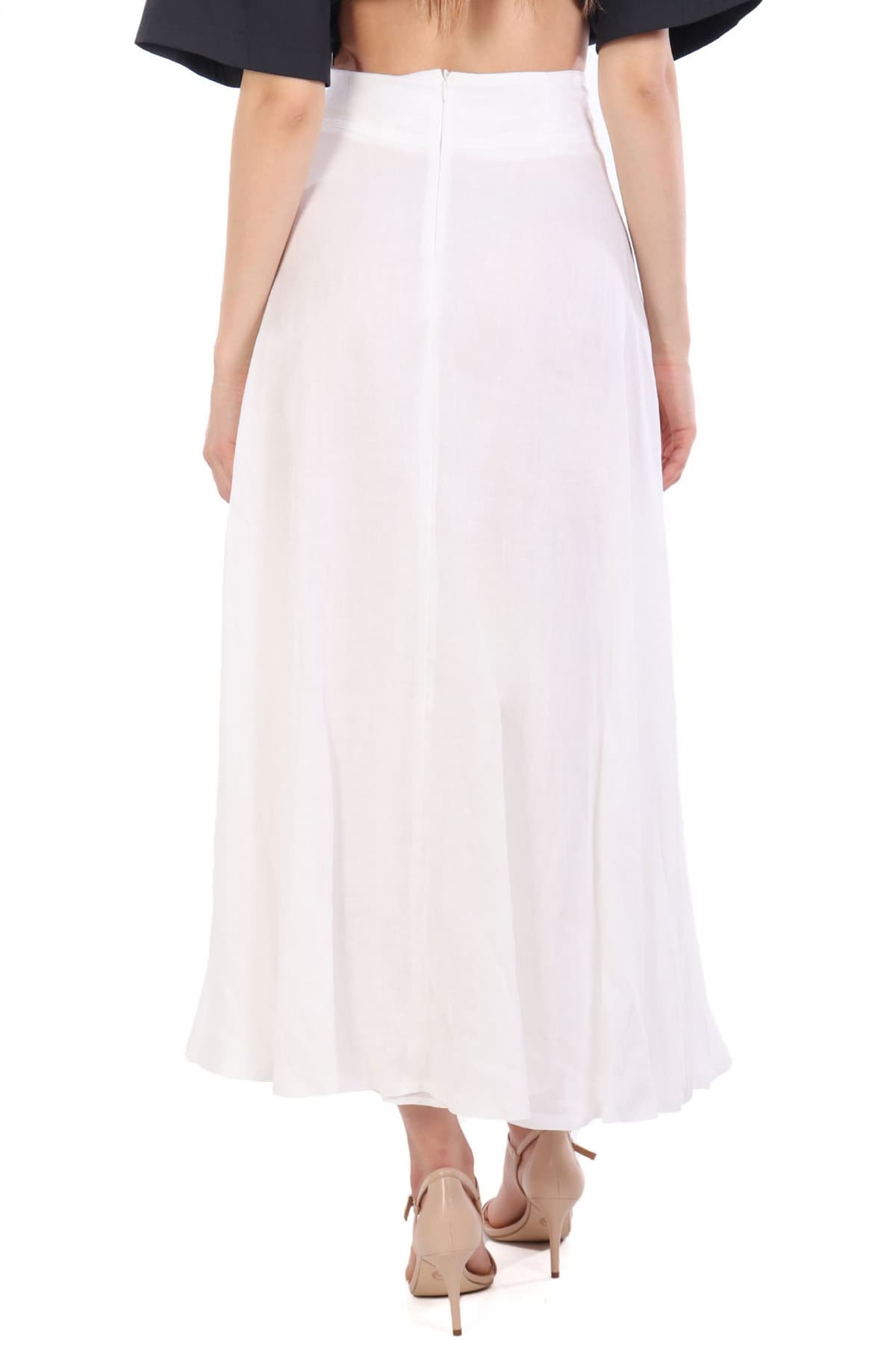 MARELLA ΦΟΥΣΤΑ MIDI NIPPON ΛΕΥΚΟ