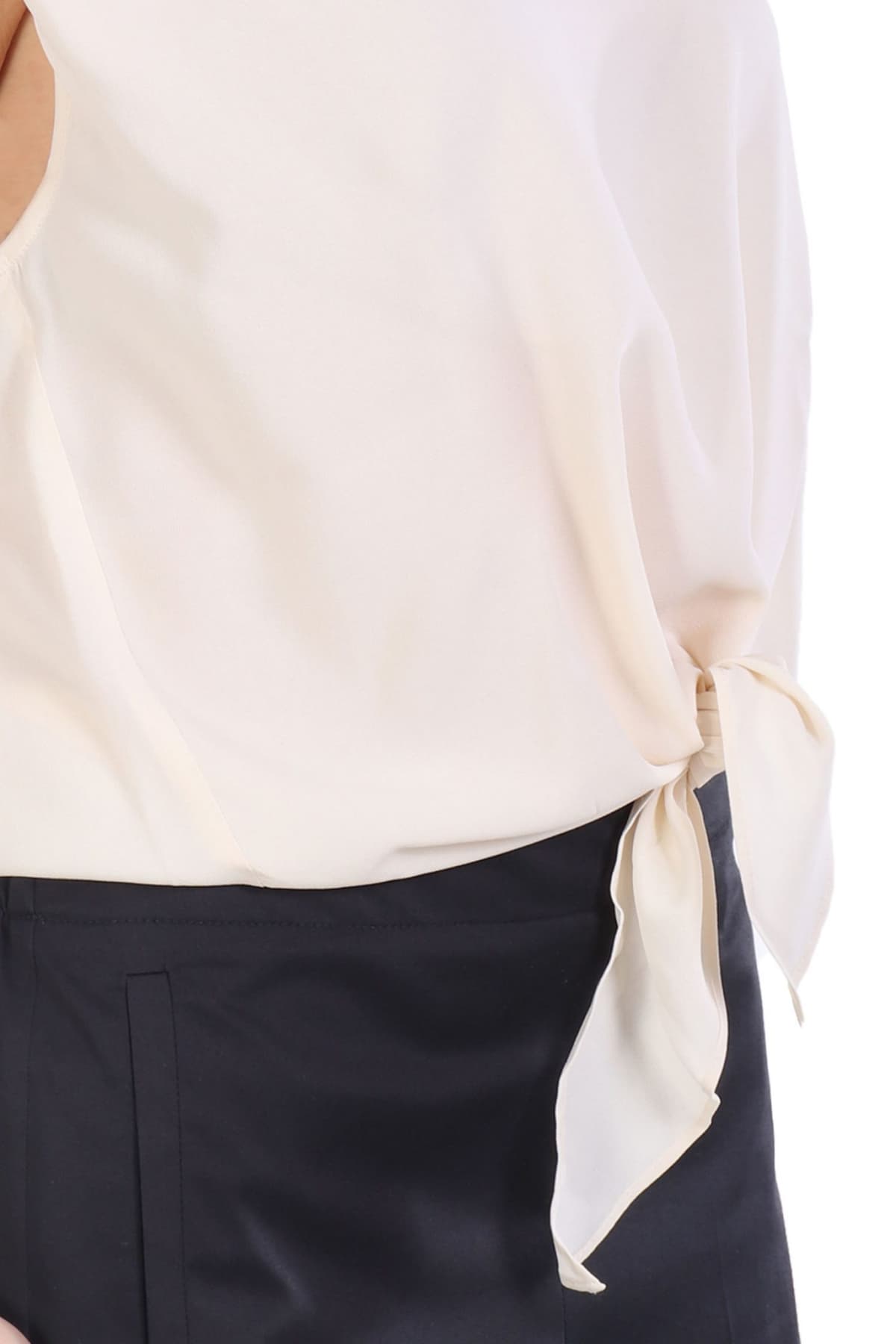 MARELLA MONOCHROME TOP IDEALE ΔΕΣΙΜΟ ΜΠΡΟΣΤΑ ΕΚΡΟΥ