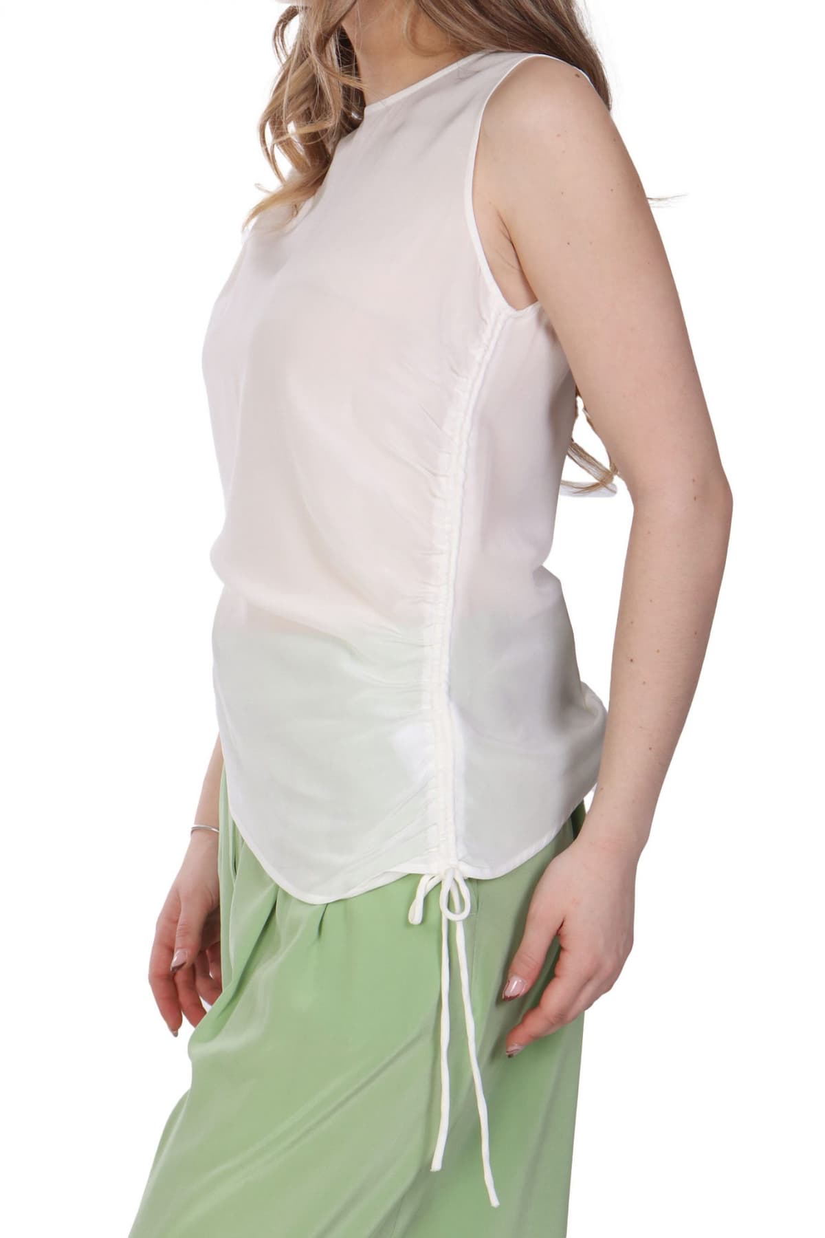 MARELLA TOP OIDIO ΣΟΥΡΑ ΣΤΟ ΠΛΑΙ ΥΠΟΛΕΥΚΟ