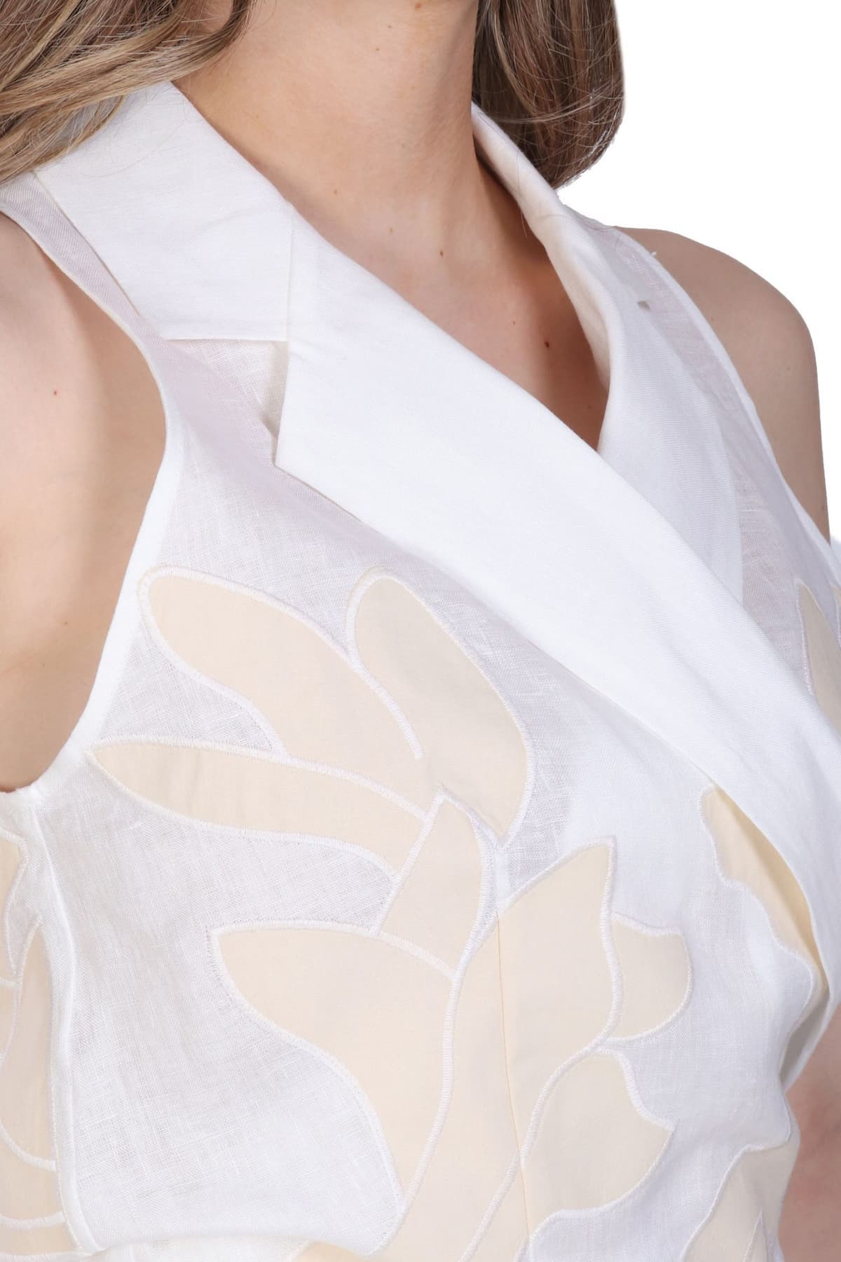 MARELLA TOP KRISS ΛΙΝΟ ΚΡΟΥΑΖΕ ΜΕ ΓΙΑΚΑ ΕΚΡΟΥ