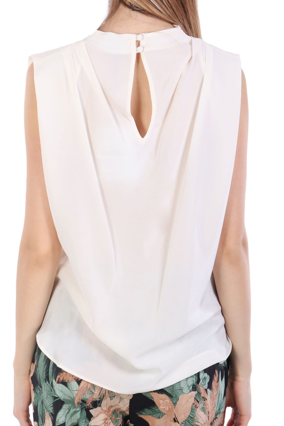 MARELLA TOP DONDOLO ΝΤΡΑΠΕ ΠΙΕΤΕΣ ΕΚΡΟΥ