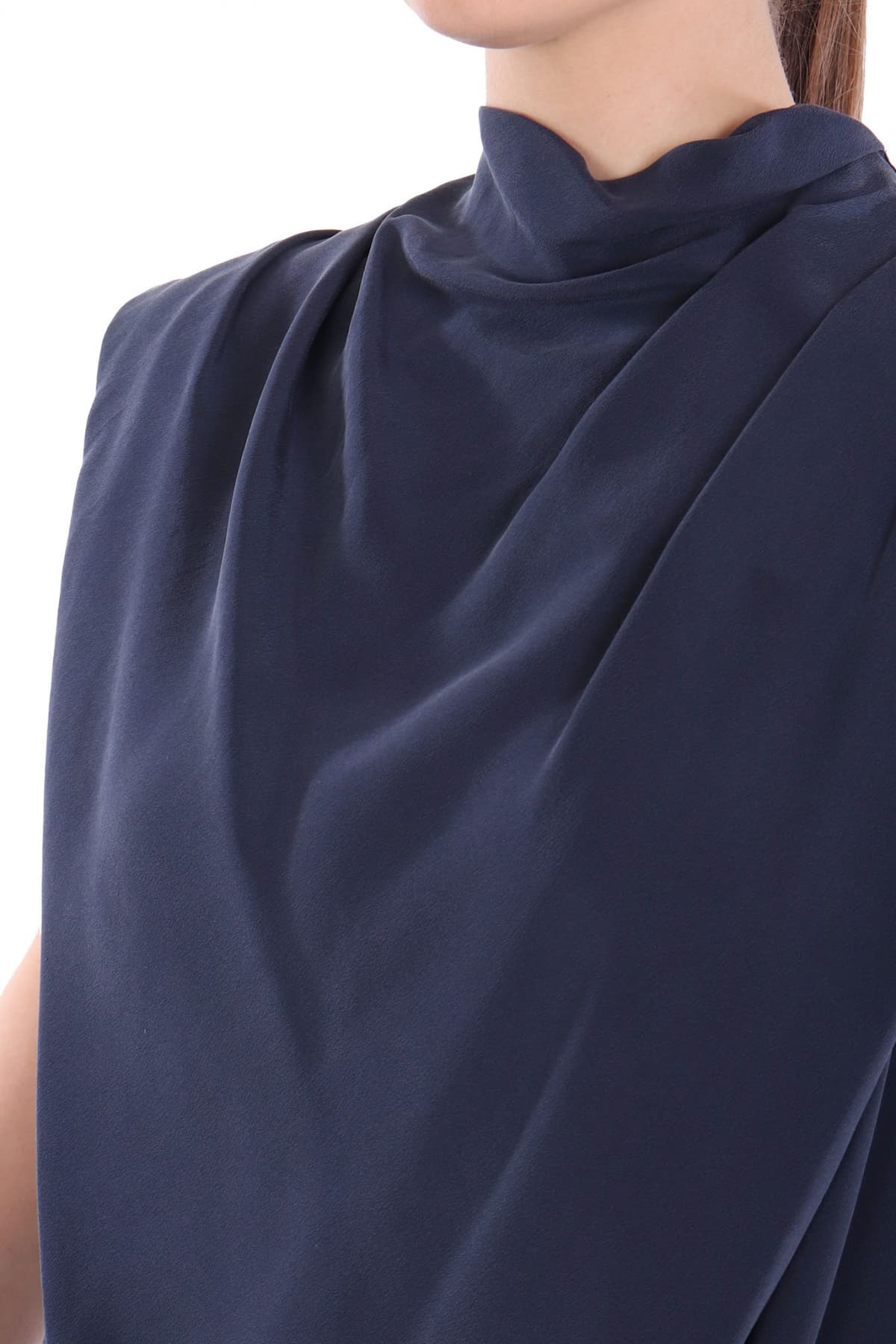 MARELLA TOP DONDOLO ΝΤΡΑΠΕ ΠΙΕΤΕΣ ΜΠΛΕ ΣΚΟΥΡΟ