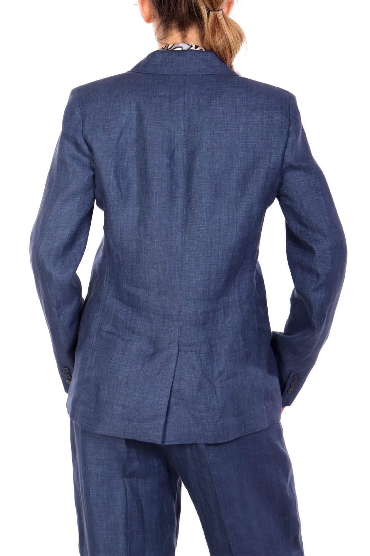 MAX MARA WEEKEND ΣΑΚΑΚΙ ΛΙΝΟ NALUT ΜΠΛΕ