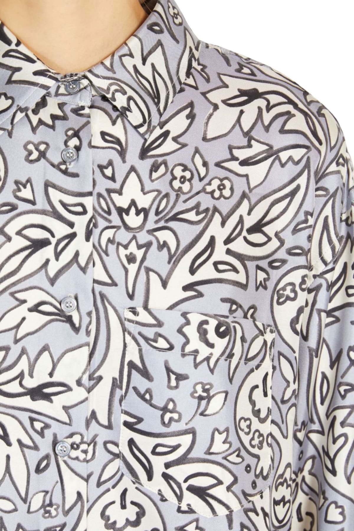 MAX MARA WEEKEND ΠΟΥΚΑΜΙΣΟ ENFASI ΜΕΤΑΞΩΤΟ ΕΜΠΡΙΜΕ ΕΚΡΟΥ-ΜΠΛΕ