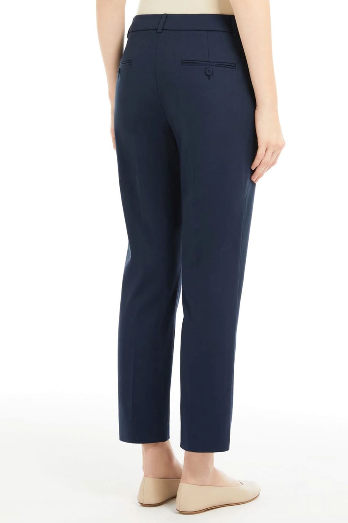 MAX MARA WEEKEND ΠΑΝΤΕΛΟΝΙ CHINO VITE ΣΚΟΥΡΟ ΜΠΛΕ