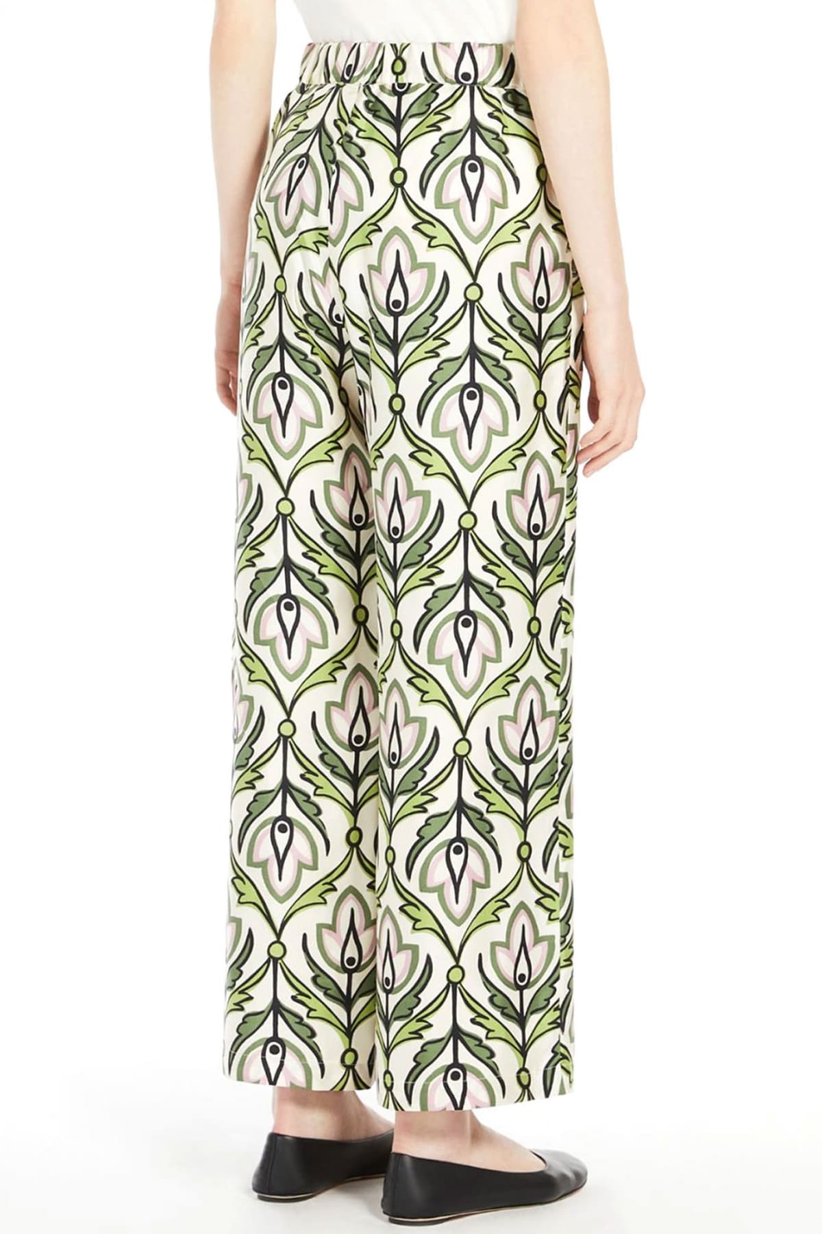 MAX MARA WEEKEND ΠΑΝΤΕΛΟΝΑ EUSEBIO ΜΕΤΑΞΙ ΕΜΠΡΙΜΕ ΕΚΡΟΥ-ΠΡΑΣΙΝΟ-ΡΟΖ