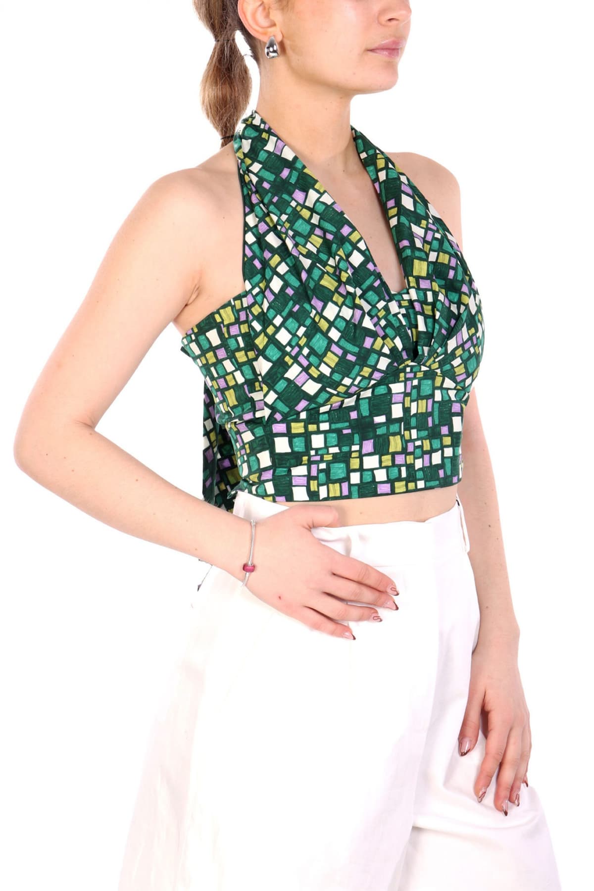 MAX MARA WEEKEND ΤΟΠ DEREMI ΕΜΠΡΙΜΕ ΠΟΛΥΧΡΩΜΟ