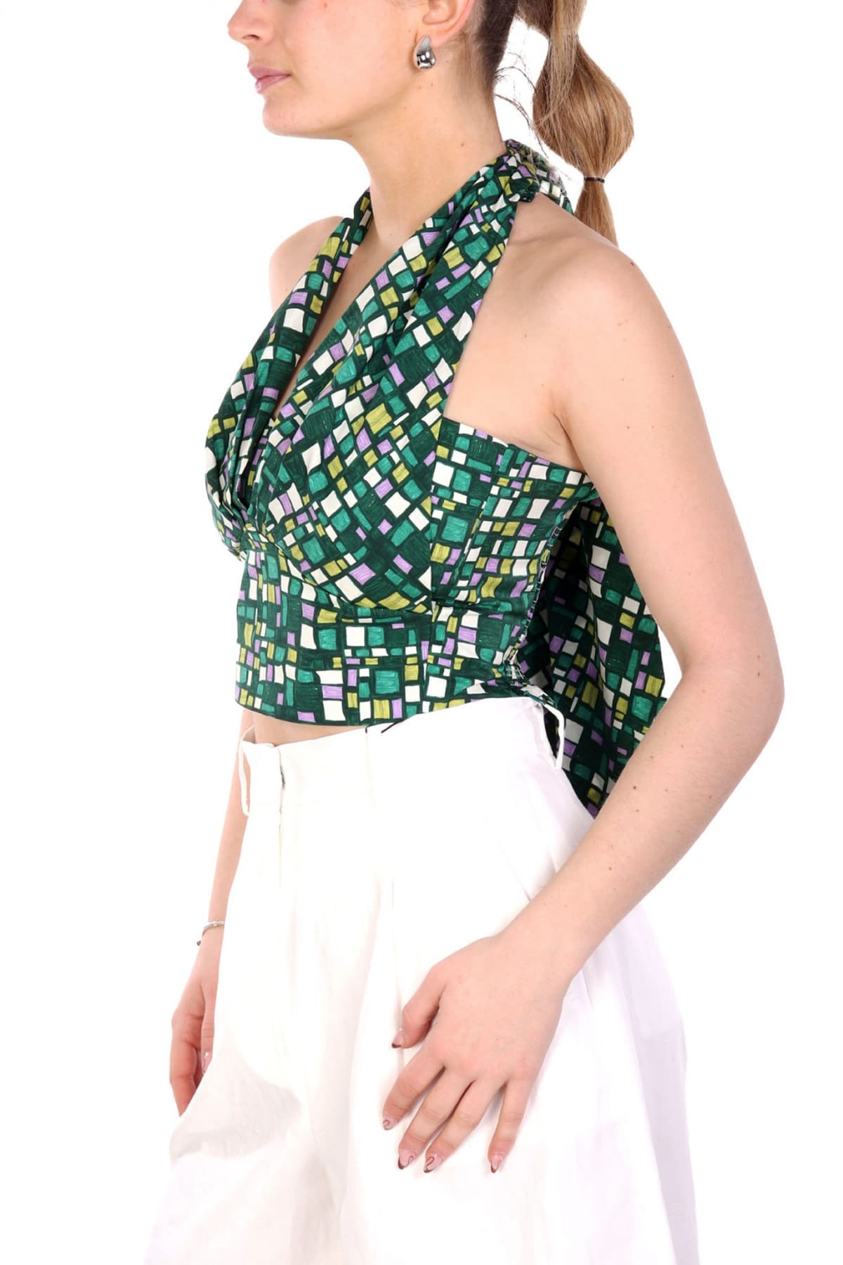 MAX MARA WEEKEND ΤΟΠ DEREMI ΕΜΠΡΙΜΕ ΠΟΛΥΧΡΩΜΟ