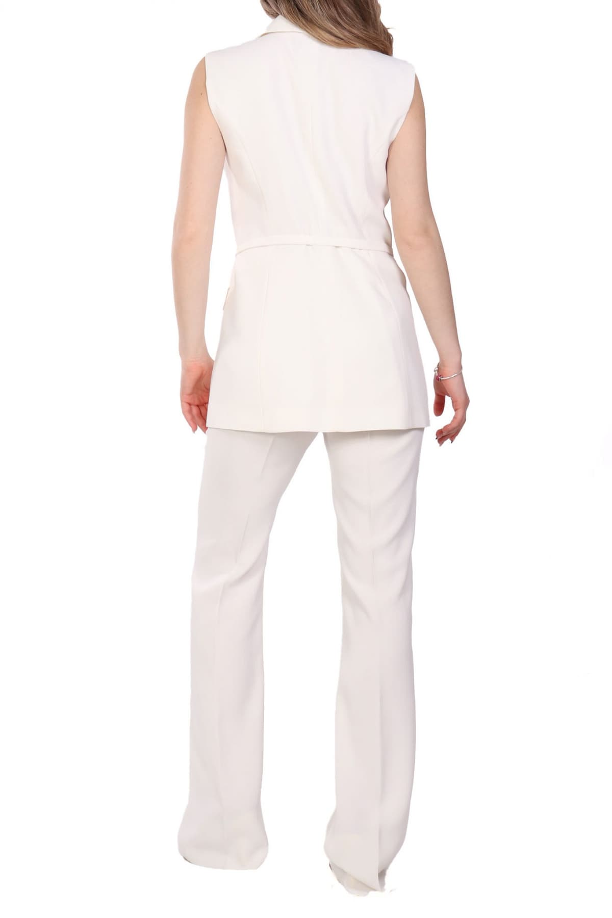 MARELLA EMME ΣΕΤ ΠΑΝΤΕΛΟΝΙ-ΣΑΚΑΚΙ ΑΜΑΝΙΚΟ ELLISSE ΑΠΟΣΠΩΜΕΝΗ ΖΩΝΗ ΕΚΡΟΥ