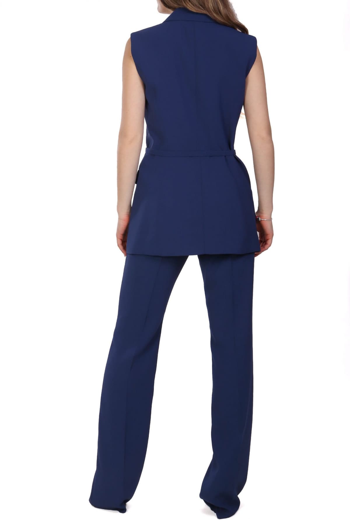 MARELLA EMME ΣΕΤ ΠΑΝΤΕΛΟΝΙ-ΣΑΚΑΚΙ ΑΜΑΝΙΚΟ ELLISSE ΑΠΟΣΠΩΜΕΝΗ ΖΩΝΗ ΣΚΟΥΡΟ ΜΠΛΕ