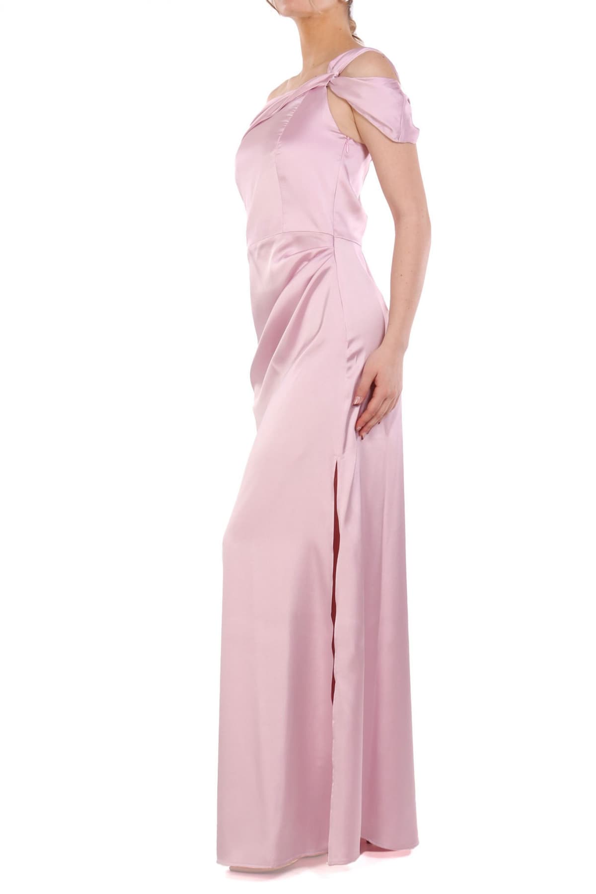 MARELLA EMME ΦΟΡΕΜΑ MAXI JULIETTE ΣΑΤΕΝ ΕΝΑΣ ΩΜΟΣ ΑΝΟΙΓΜΑ ΣΤΟ ΠΛΑΙ ΛΙΛΑ