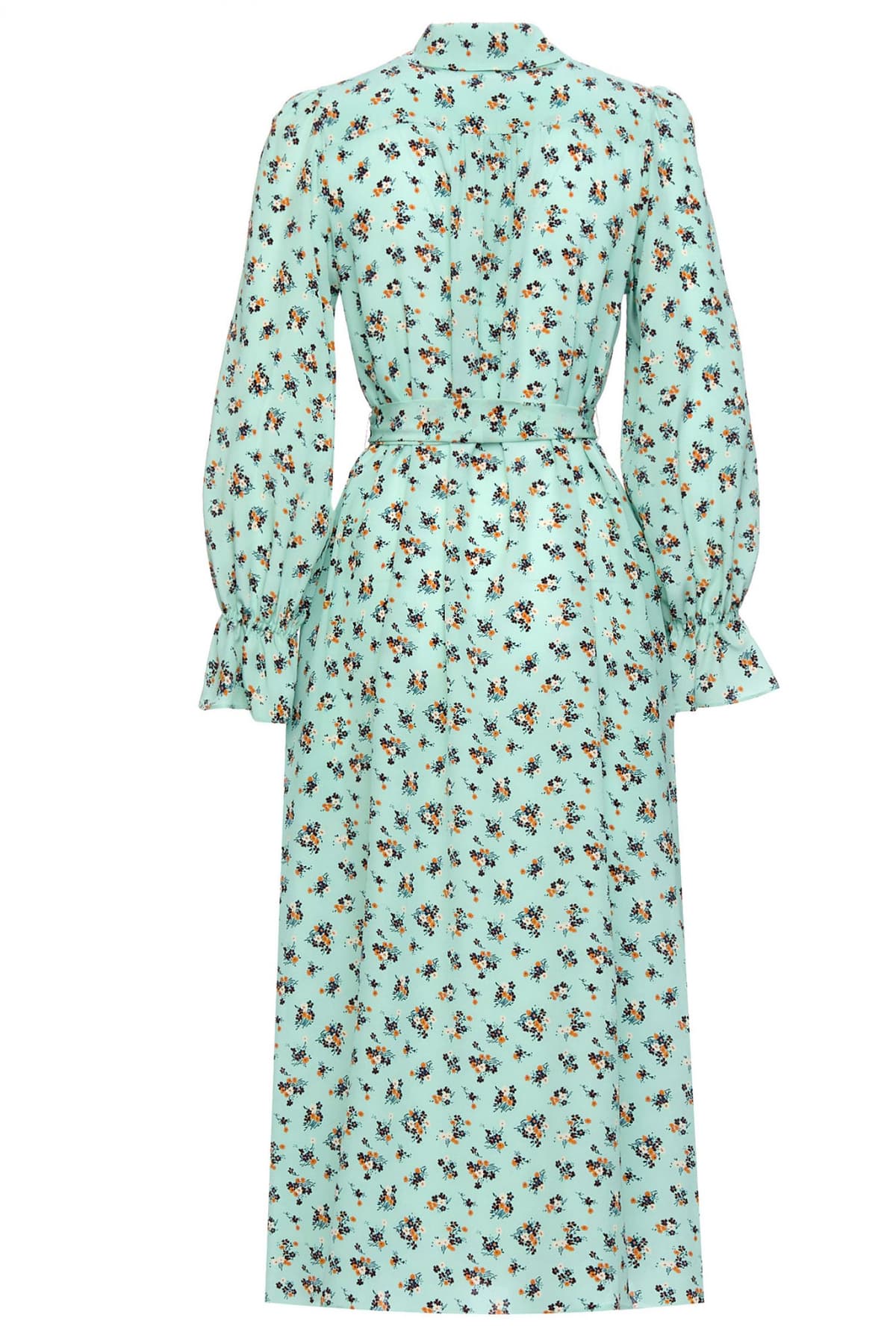 MAX MARA WEEKEND ΦΟΡΕΜΑ MIDI TAFFY FLORAL ΜΕΤΑΞΙ ΑΠΟΣΠΩΜΕΝΗ ΖΩΝΗ ΒΕΡΑΜΑΝ