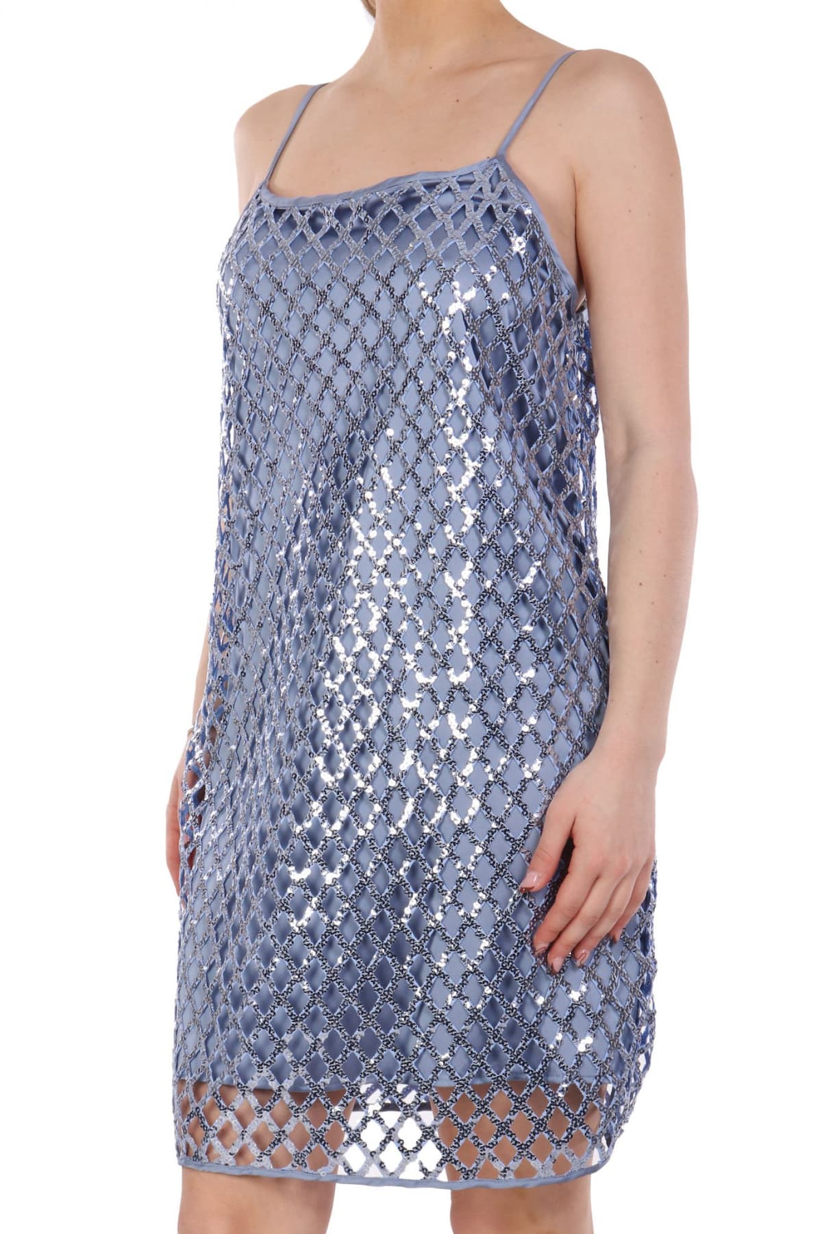 MARELLA EMME ΦΟΡΕΜΑ MINI SPARKS ΔΙΧΤΥ ΠΑΓΕΤΑ ΜΠΛΕ