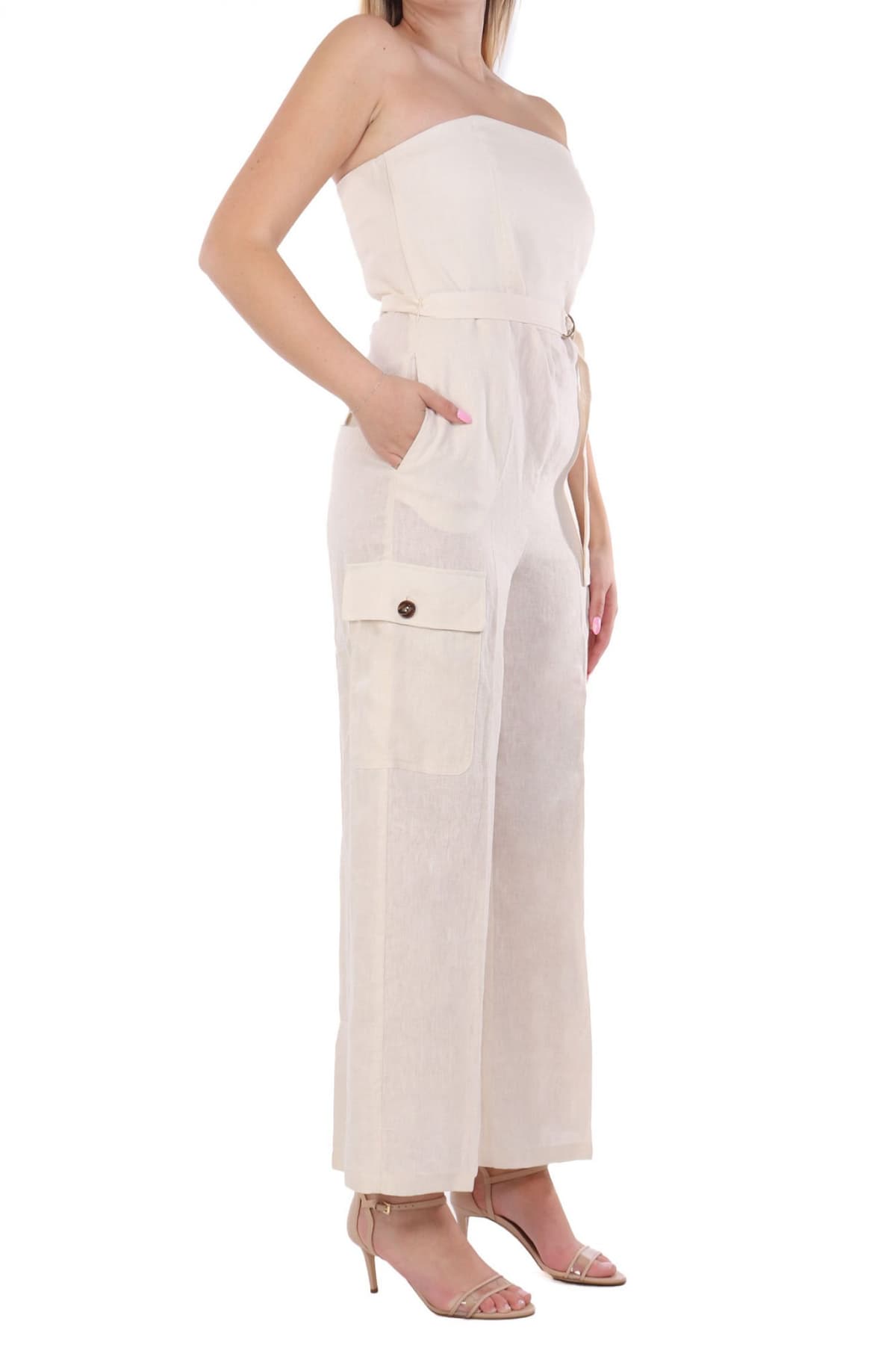 MARELLA EMME ΟΛΟΣΩΜΗ ΦΟΡΜΑ MOSELLA2 ΛΙΝΟ ΤΣΕΠΕΣ ΜΕ ΖΩΝΗ ΕΚΡΟΥ