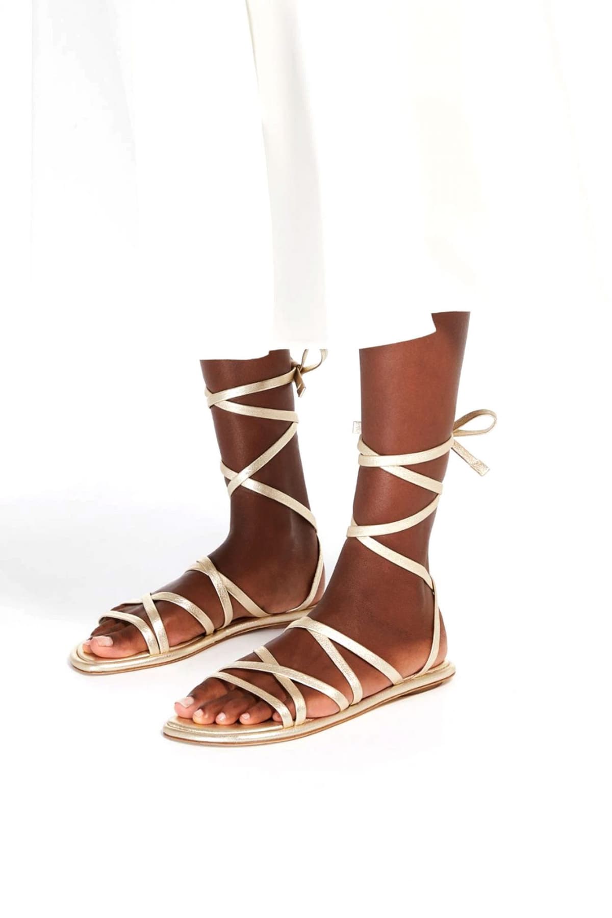 MAX MARA WEEKEND ΠΑΠΟΥΤΣΙΑ ΣΑΝΔΑΛΙΑ FIABE ΧΡΥΣΟ