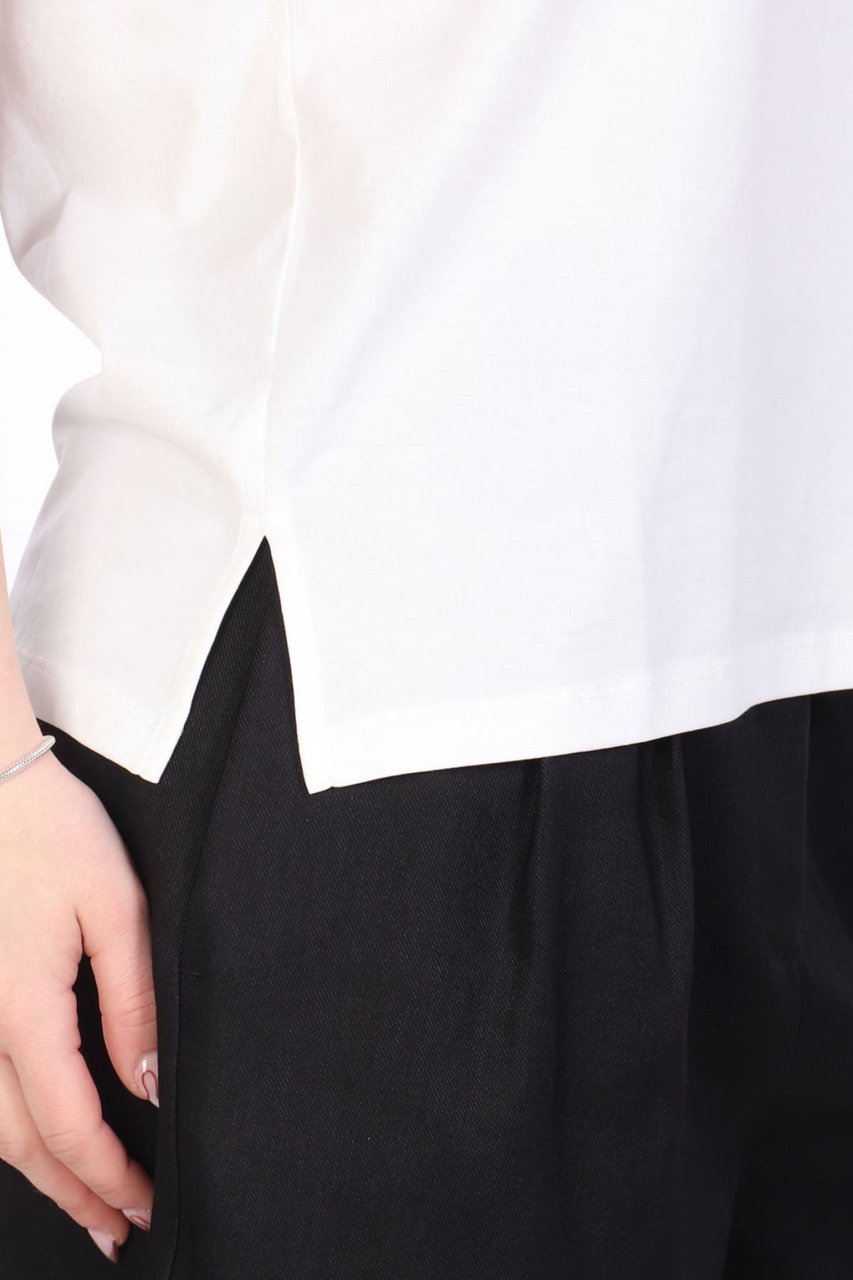 MAX MARA WEEKEND T-SHIRT CABINA LOGO ΛΕΥΚΟ