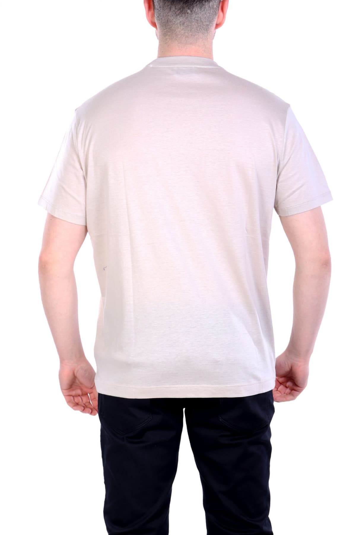 PAUL&SHARK T-SHIRT CREW NECK LOGO ΜΠΕΖ