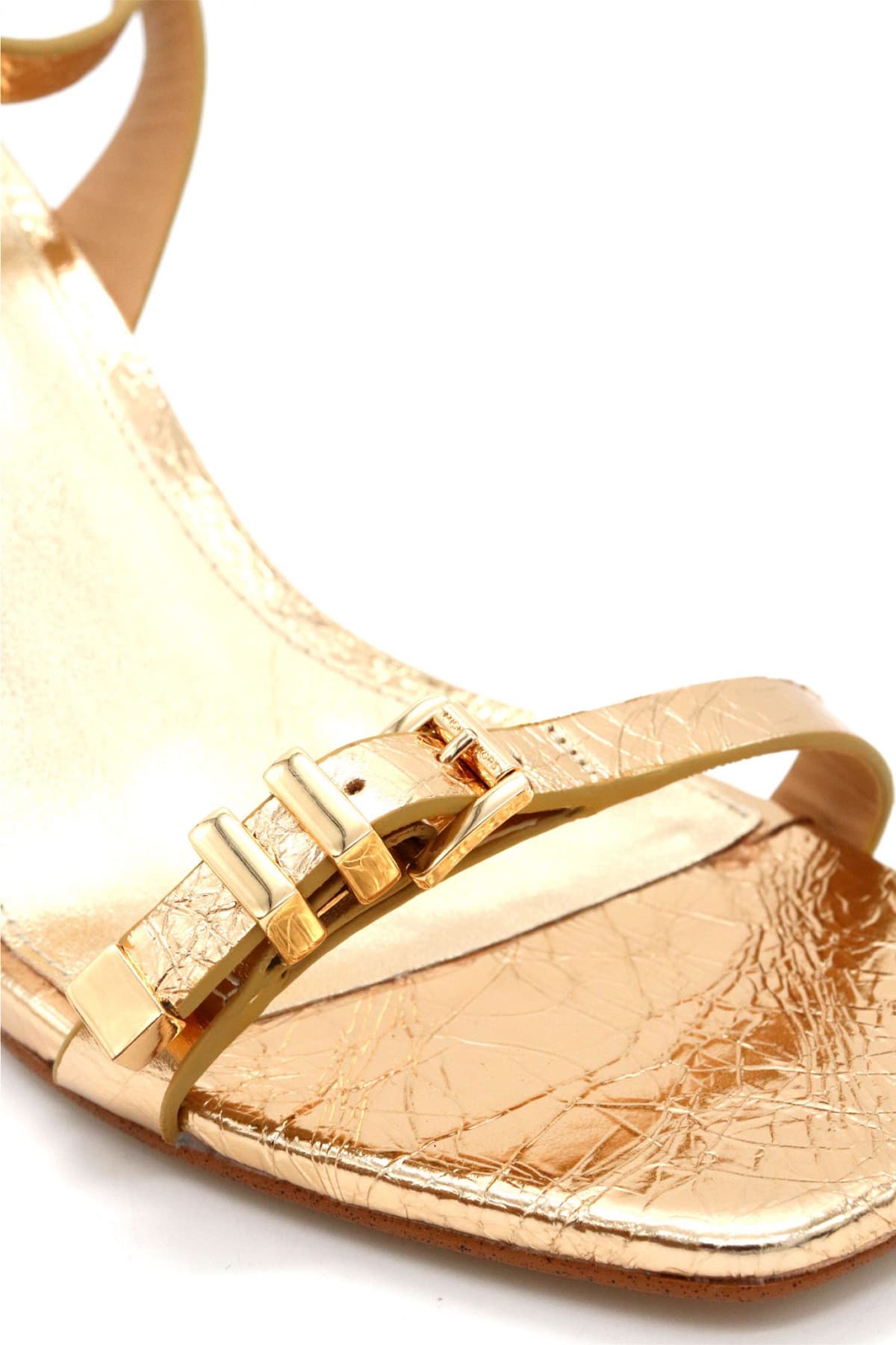 MICHAEL KORS ΠΑΠΟΥΤΣΙΑ ΠΕΔΙΛΑ DARRINGTON STILETTO ΧΡΥΣΟ