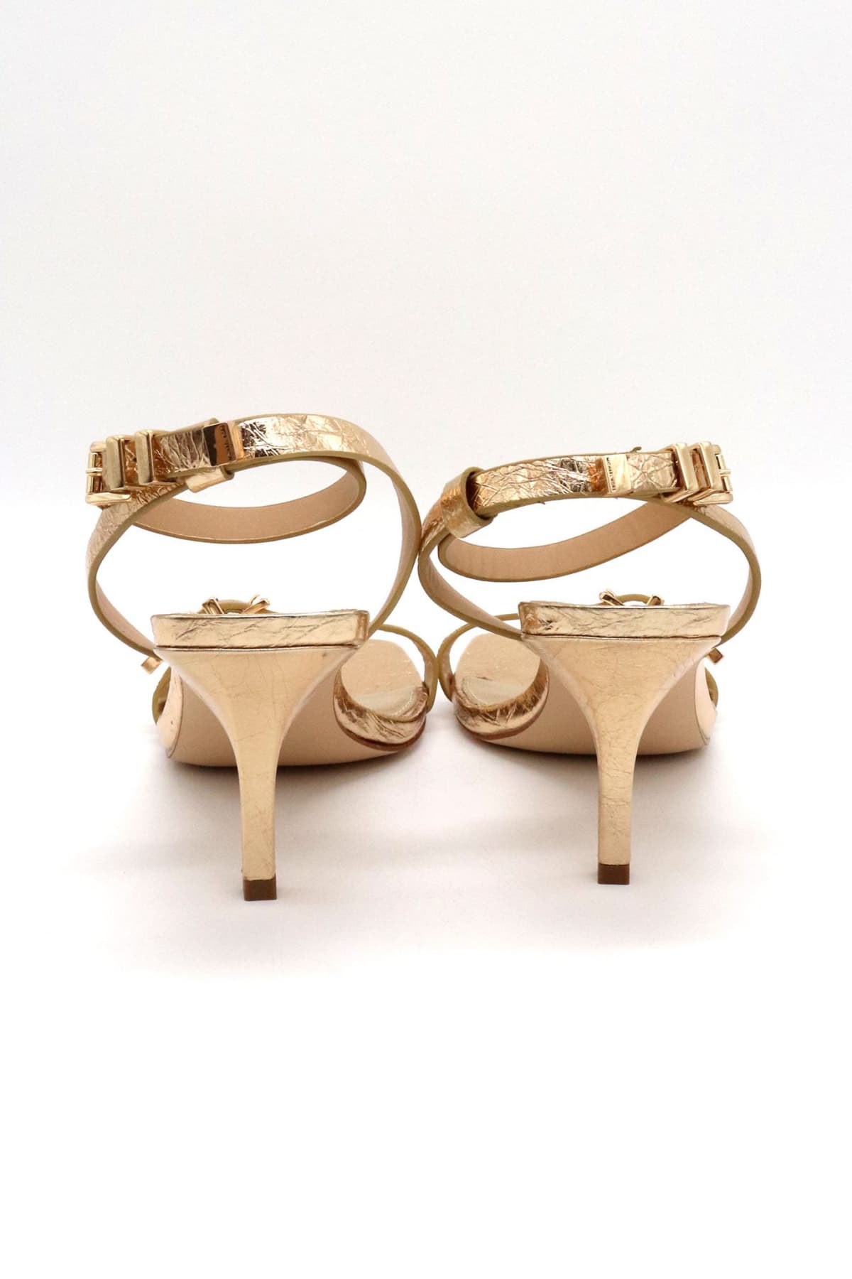 MICHAEL KORS ΠΑΠΟΥΤΣΙΑ ΠΕΔΙΛΑ DARRINGTON STILETTO ΧΡΥΣΟ