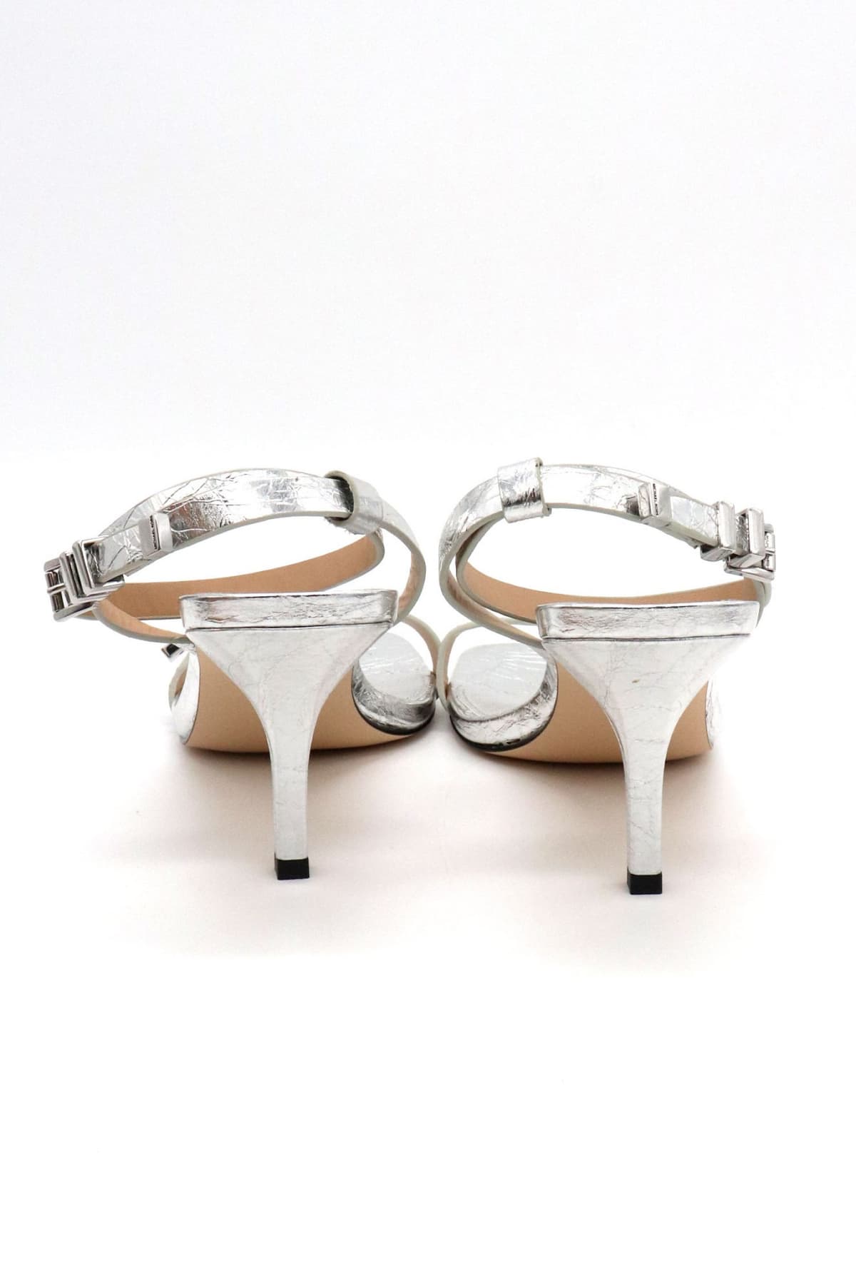 MICHAEL KORS ΠΑΠΟΥΤΣΙΑ ΠΕΔΙΛΑ DARRINGTON STILETTO ΑΣΗΜΙ