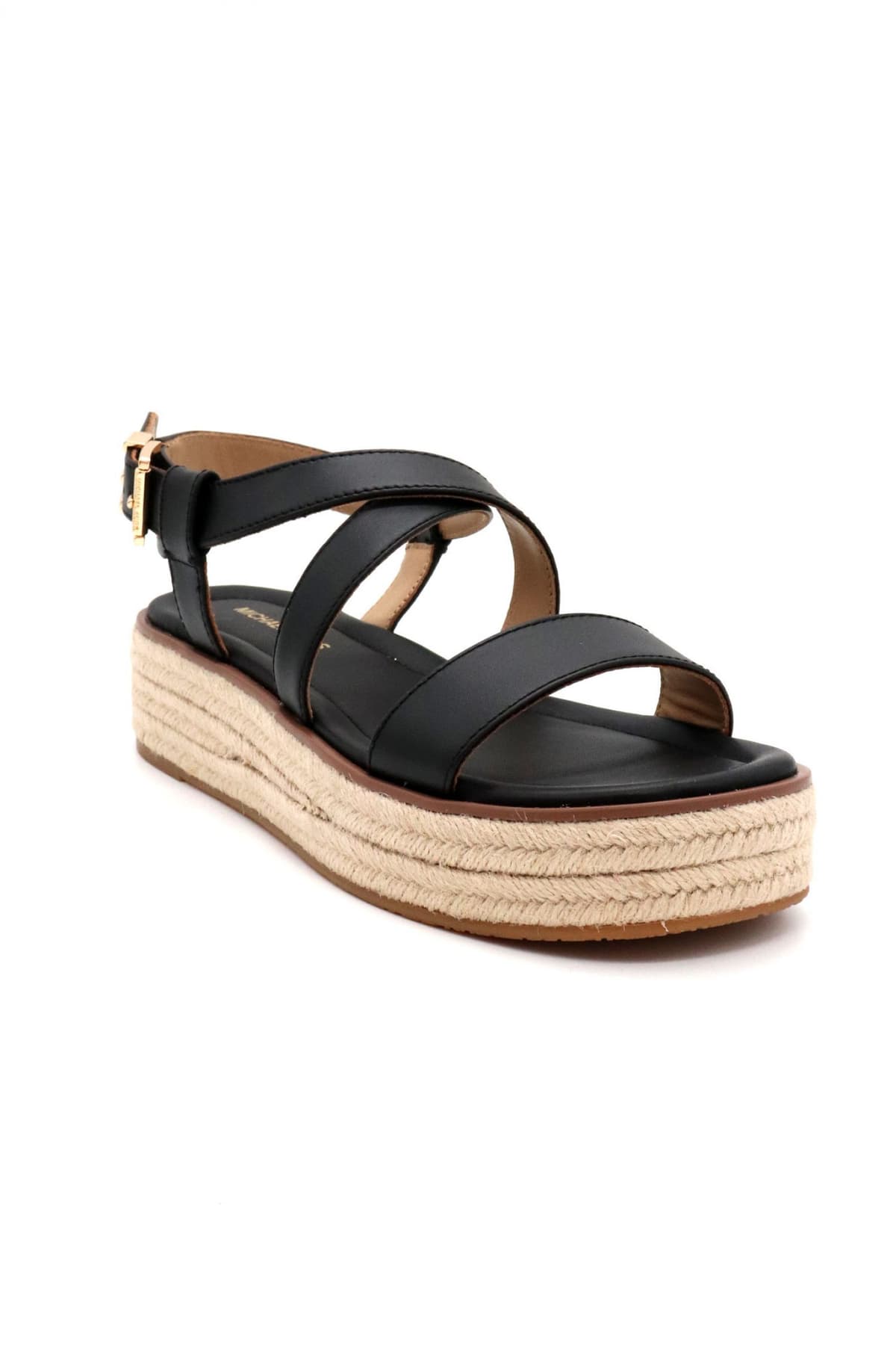 MICHAEL KORS ΠΑΠΟΥΤΣΙΑ ΠΕΔΙΛΑ LYNN ESPADRILLE SANDAL LOGO MAYΡΟ