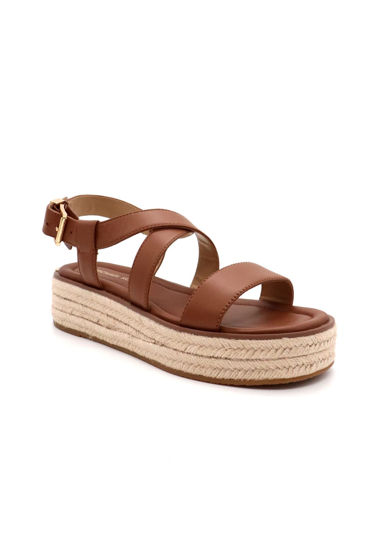MICHAEL KORS ΠΑΠΟΥΤΣΙΑ ΠΕΔΙΛΑ LYNN ESPADRILLE SANDAL LOGO ΤΑΜΠΑ