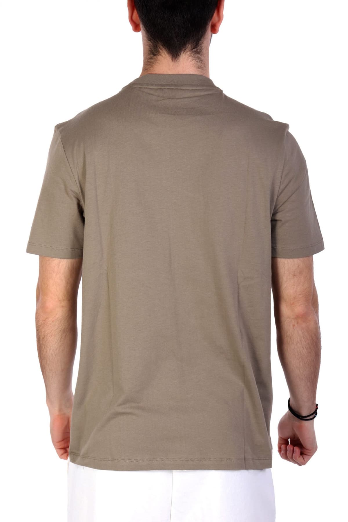 HUGO T-SHIRT DERO222 LOGO XAKI