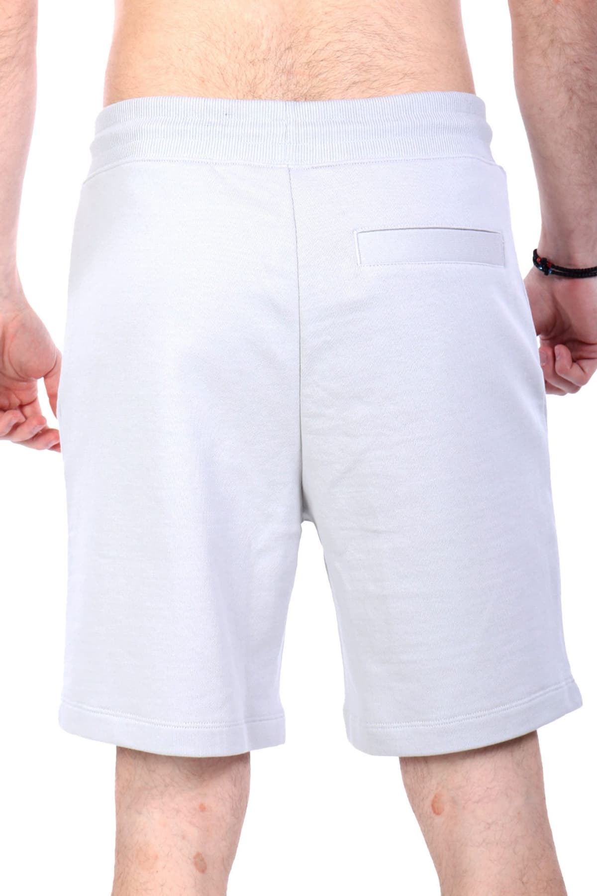 HUGO ΒΕΡΜΟΥΔΑ DIZ222 LOGO ΑΝΟΙΧΤΟ ΓΚΡΙ