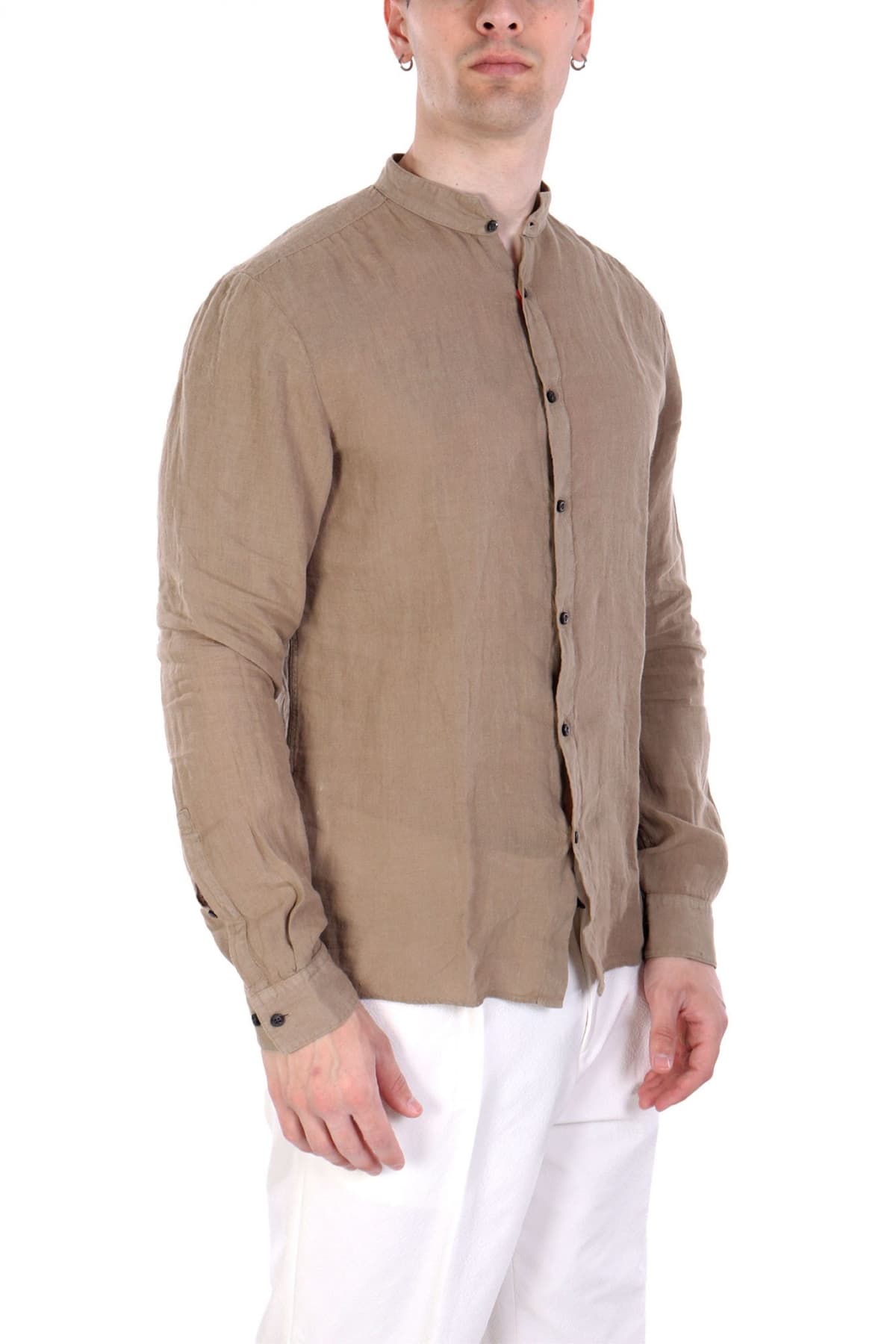 Men's Shirts Hugo Khaki