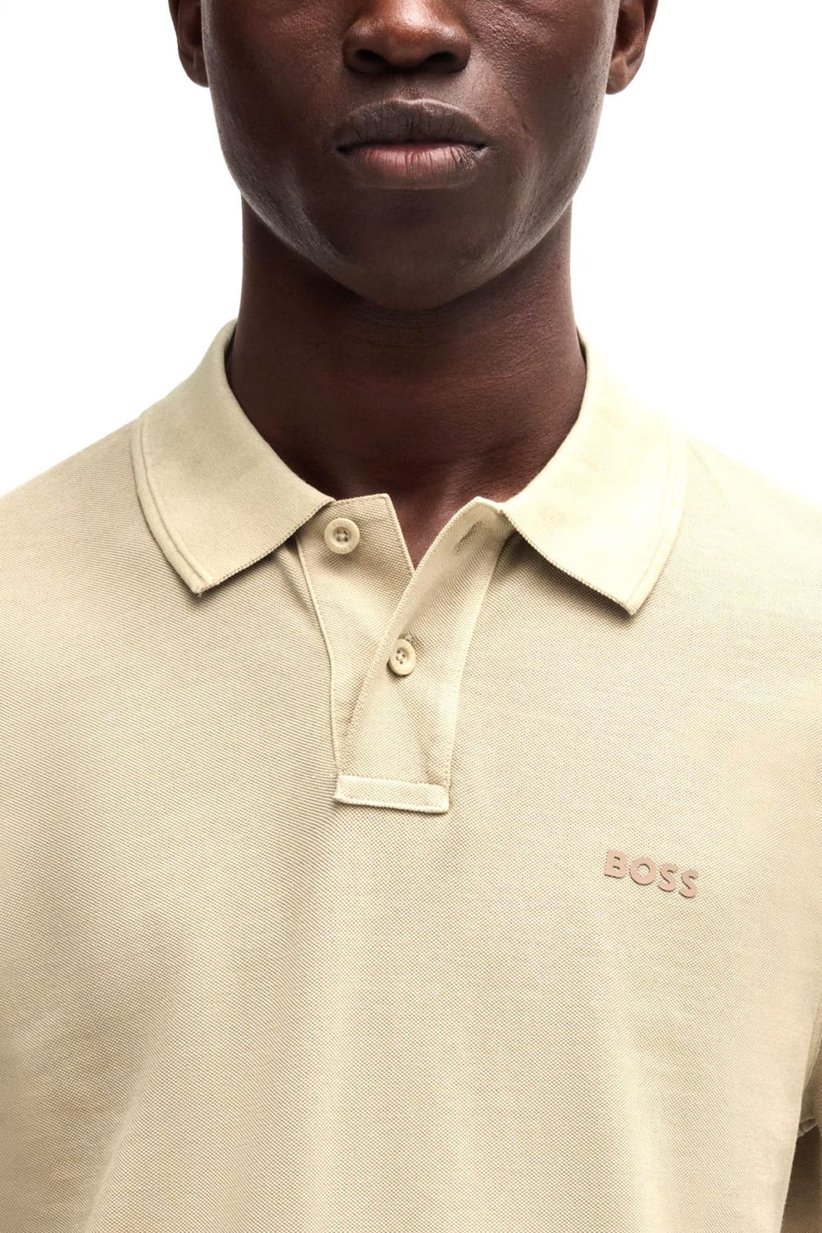 BOSS CASUAL POLO REGULAR FIT PRIME ΜΠΕΖ