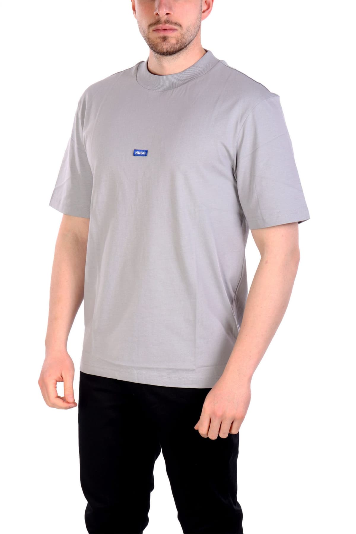 HUGO BLUE T-SHIRT NIEROS ΓΚΡΙ
