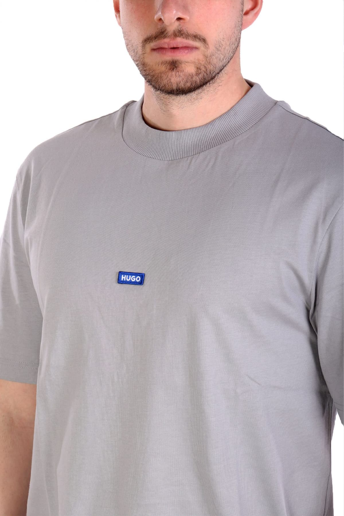 HUGO BLUE T-SHIRT NIEROS ΓΚΡΙ