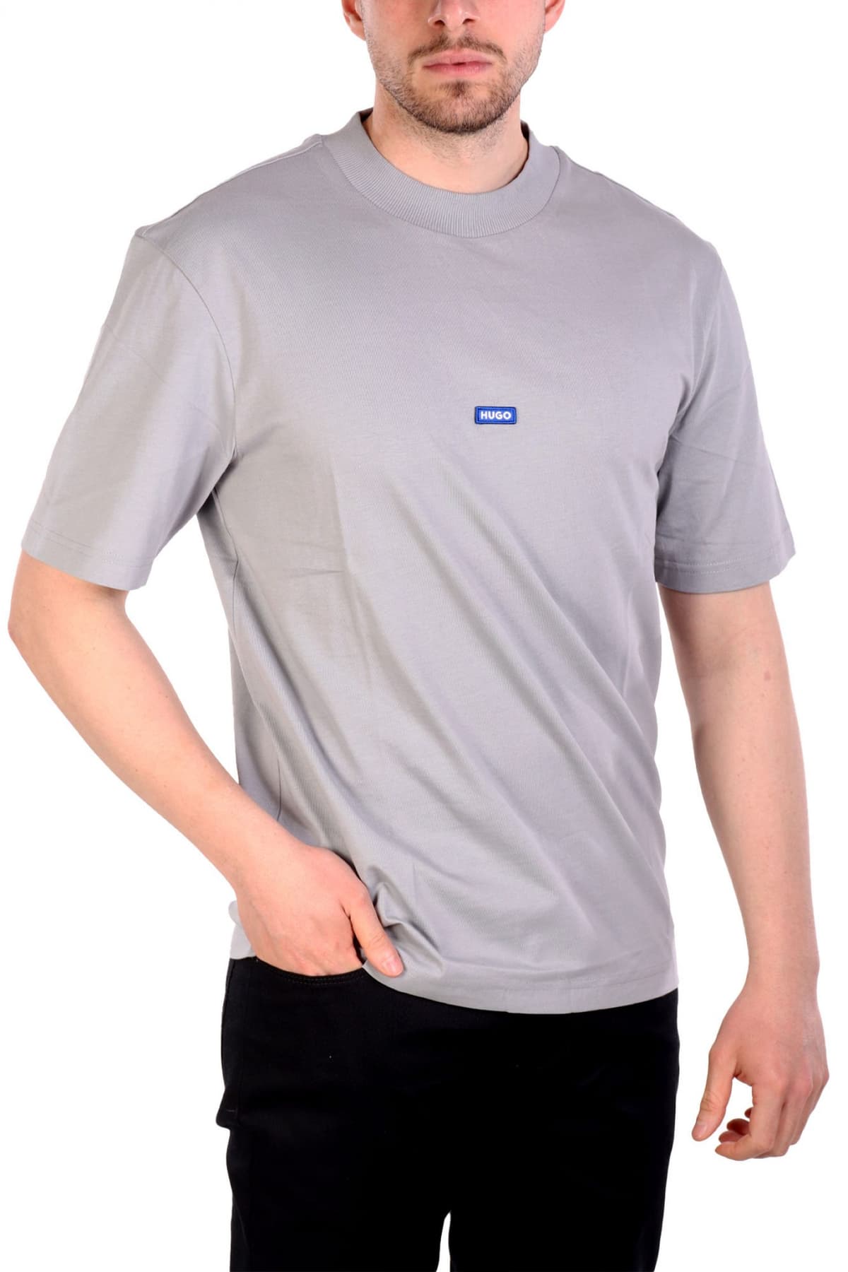 HUGO BLUE T-SHIRT NIEROS ΓΚΡΙ