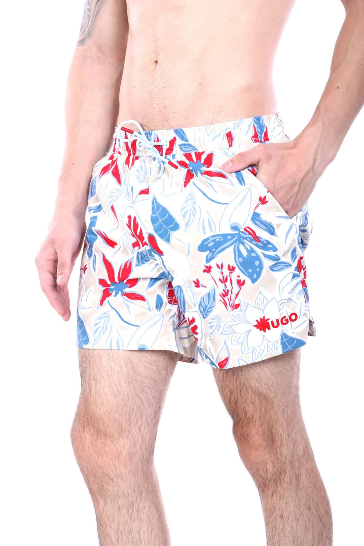 HUGO ΜΑΓΙΩ CALALA FLORAL LOGO ΠΟΛΥΧΡΩΜΟ