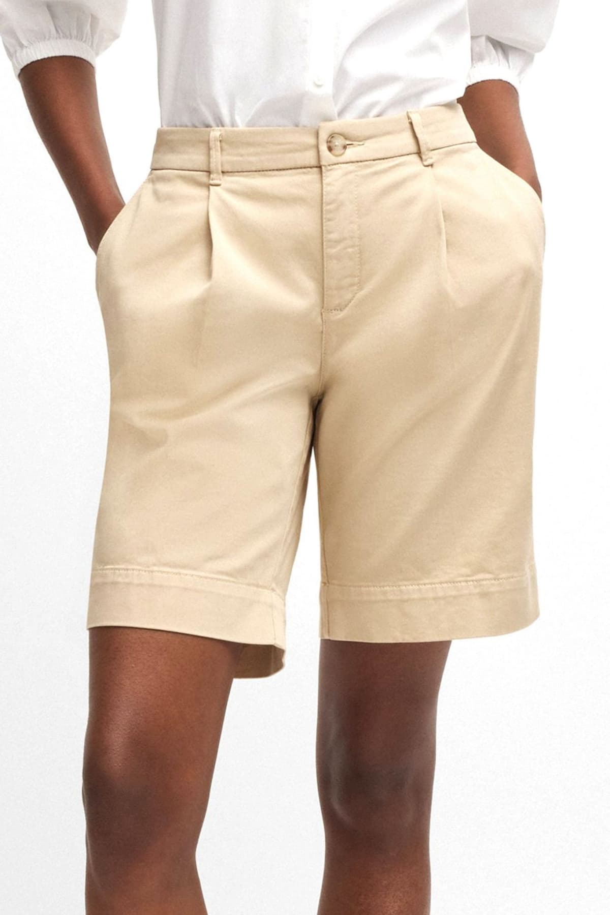 BOSS ΒΕΡΜΟΥΔΑ C_TAGGIE1-D ΠΙΕΤΕΣ ΜΠΕΖ