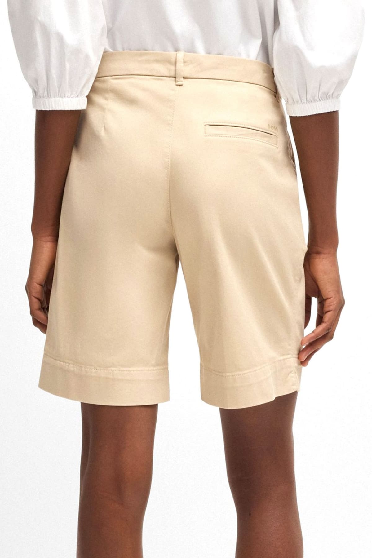 BOSS ΒΕΡΜΟΥΔΑ C_TAGGIE1-D ΠΙΕΤΕΣ ΜΠΕΖ