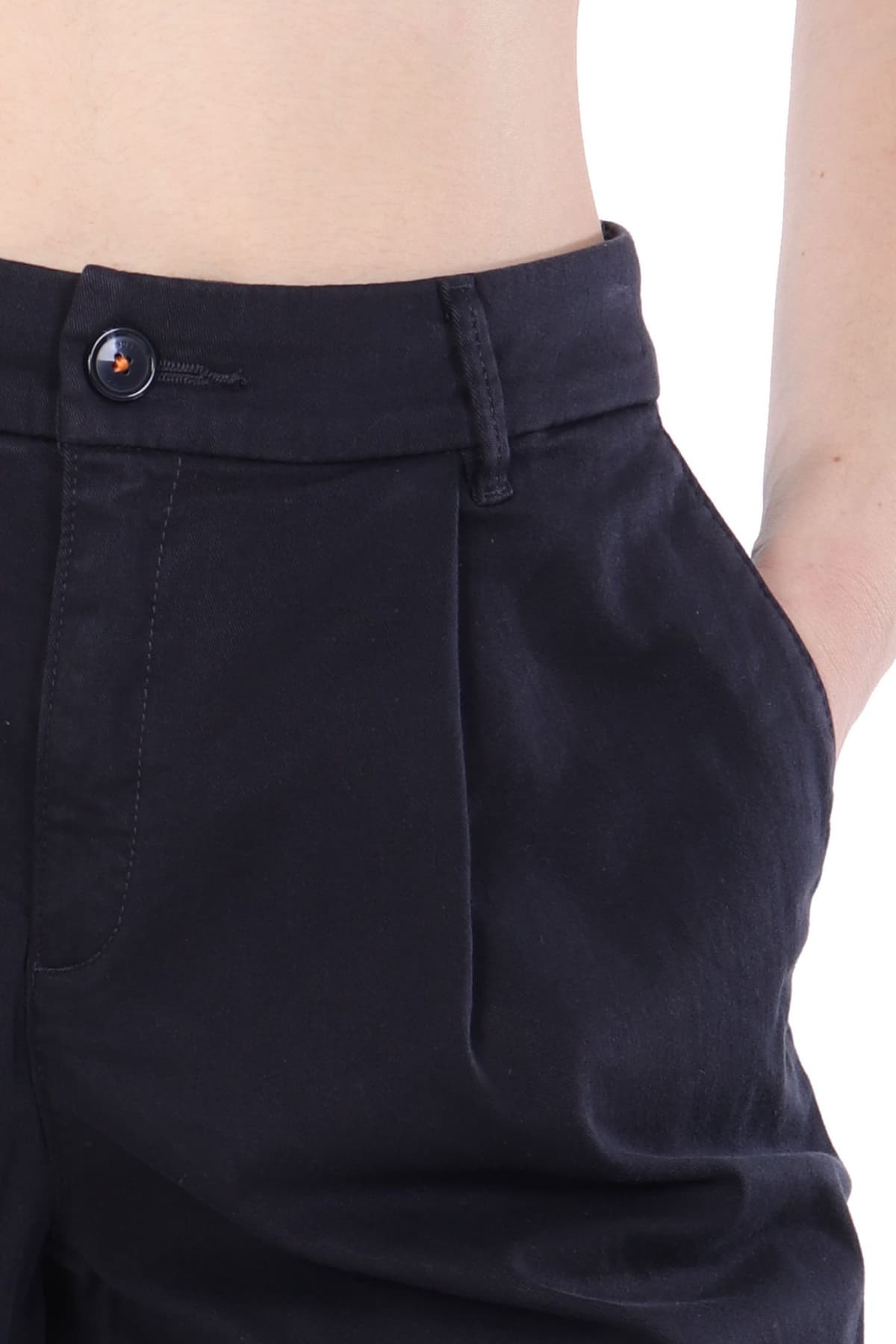 BOSS ΒΕΡΜΟΥΔΑ C_TAGGIE1-D ΣΚΟΥΡΟ ΜΠΛΕ