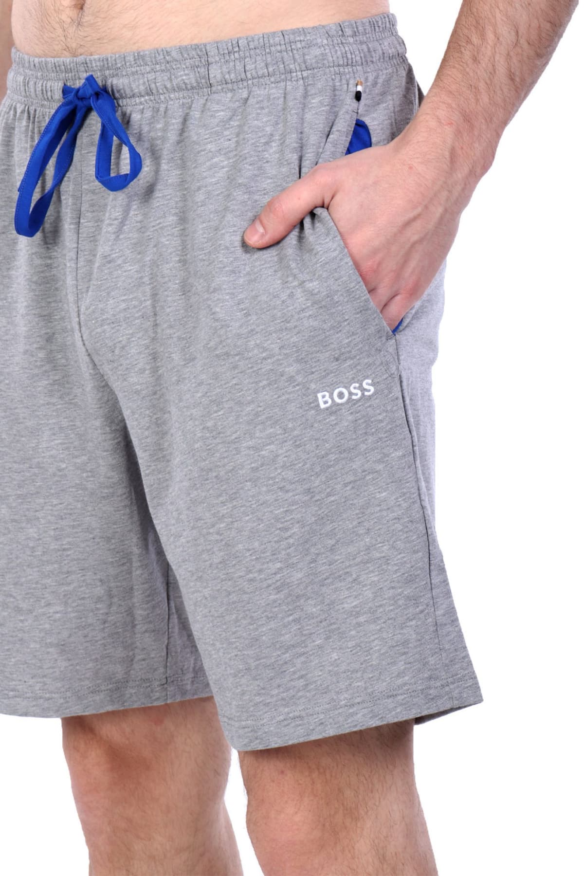 BOSS HOMEWEAR ΒΕΡΜΟΥΔΑ MIX&MATCH SHORT CW ΓΚΡΙ