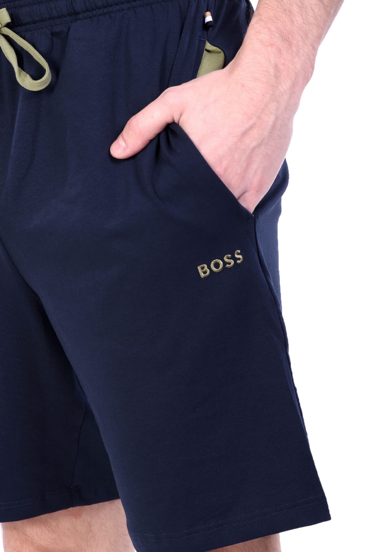 BOSS HOMEWEAR ΒΕΡΜΟΥΔΑ MIX&MATCH SHORT CW ΜΠΛΕ