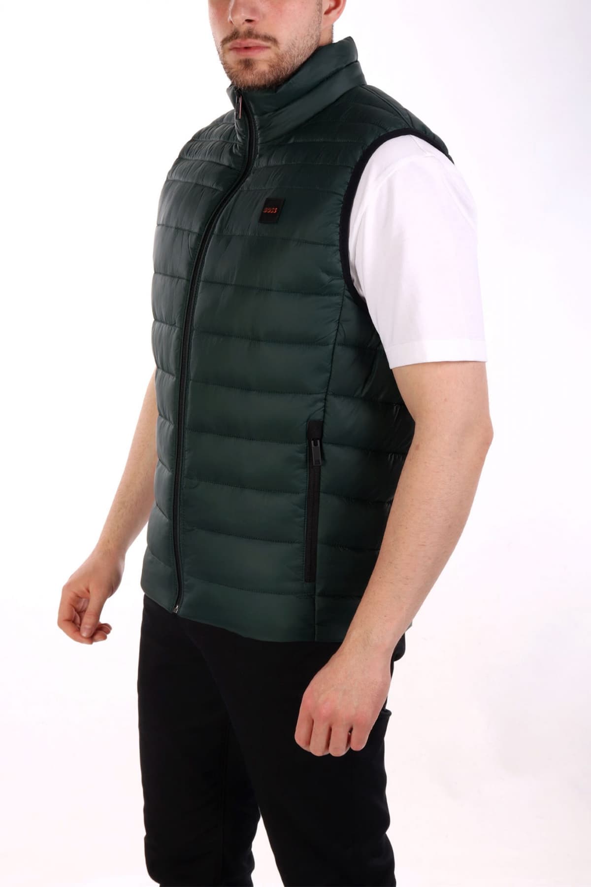 Men's Vests Boss Green