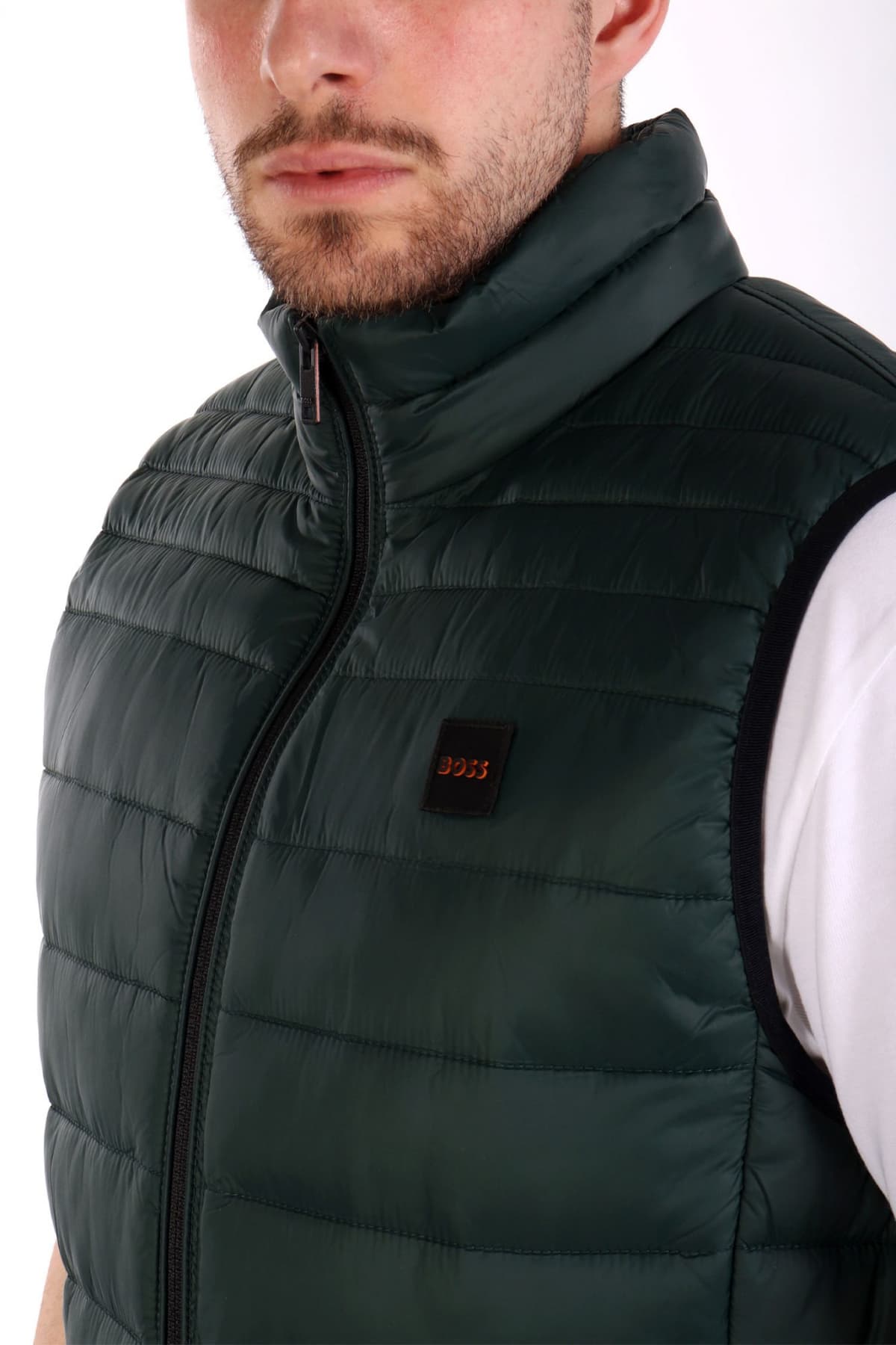 Men's Vests Boss Green