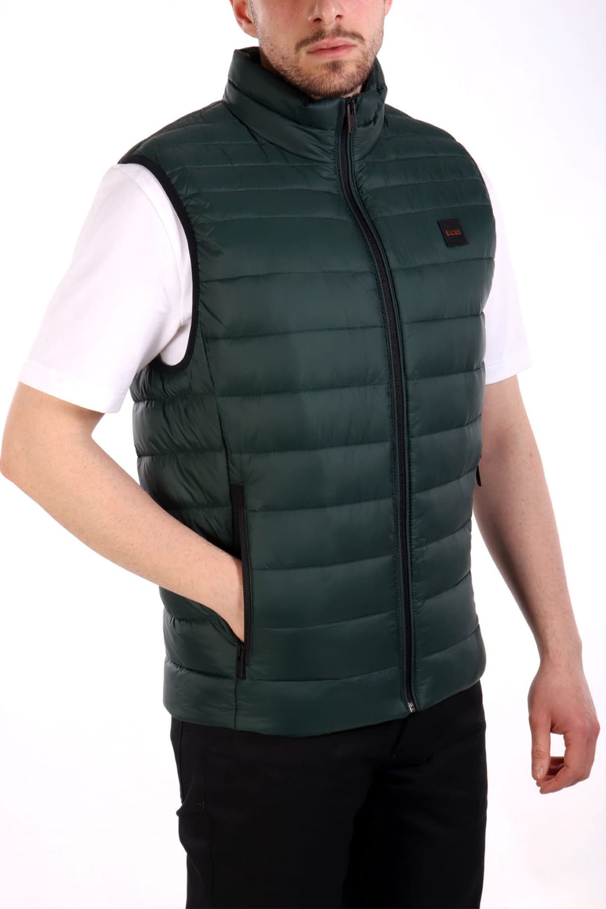 Men's Vests Boss Green