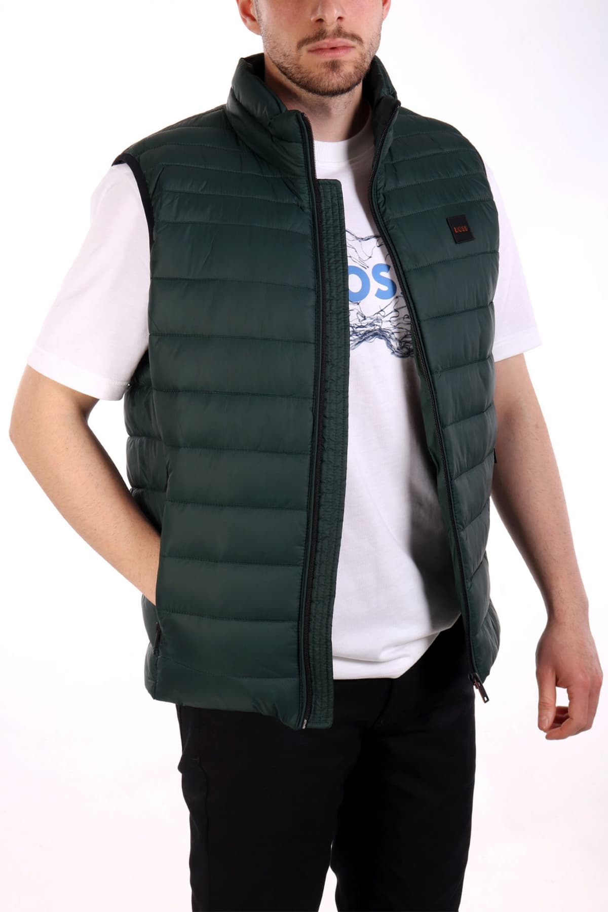 Men's Vests Boss Green