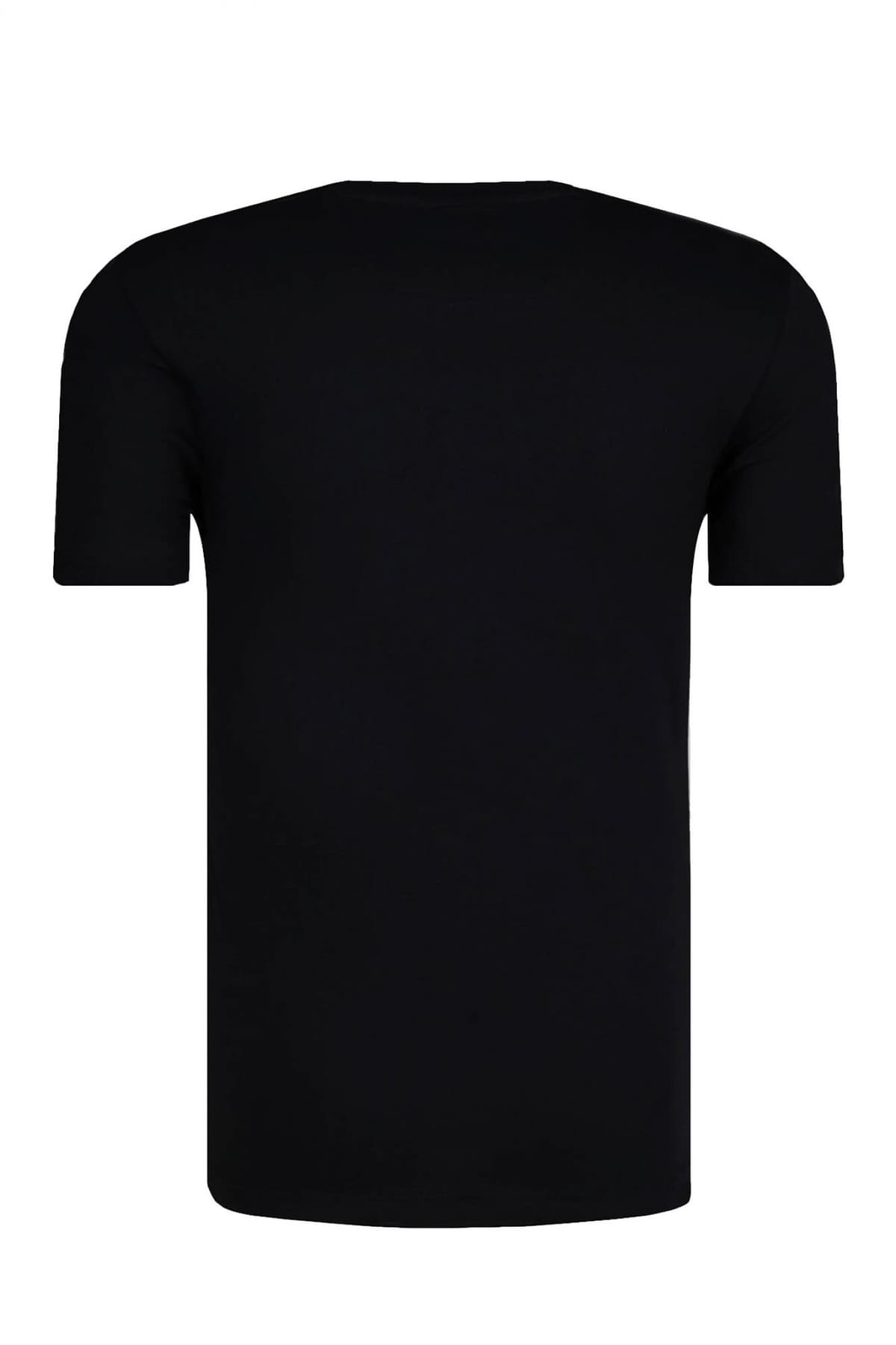 BOSS ΕΣΩΡΟΥΧΟ T-SHIRT RN CREW NECK ΜΑΥΡΟ