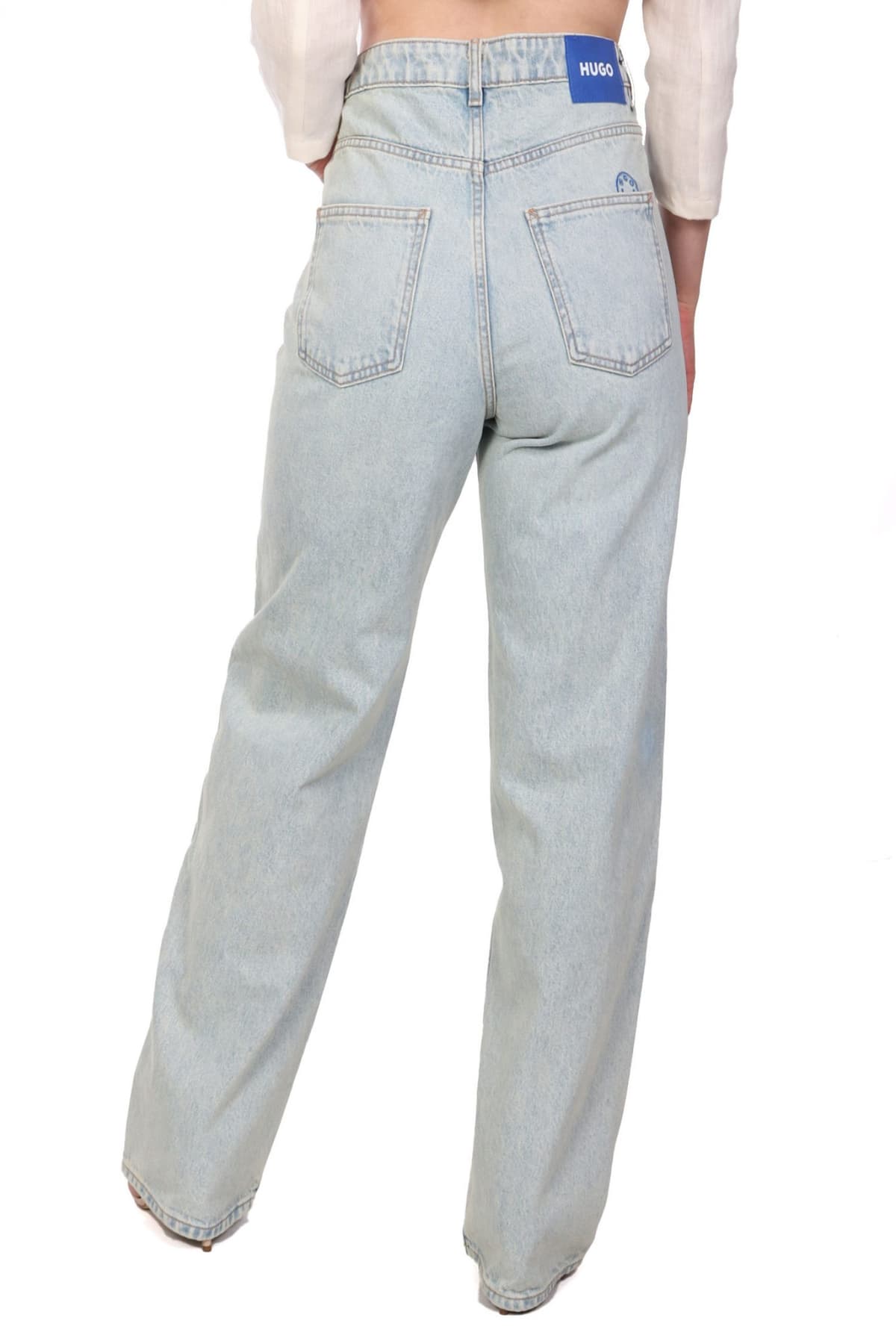 HUGO BLUE ΠΑΝΤΕΛΟΝΙ JEANS GETARA_2_B ΑΝΟΙΧΤΟ ΜΠΛΕ