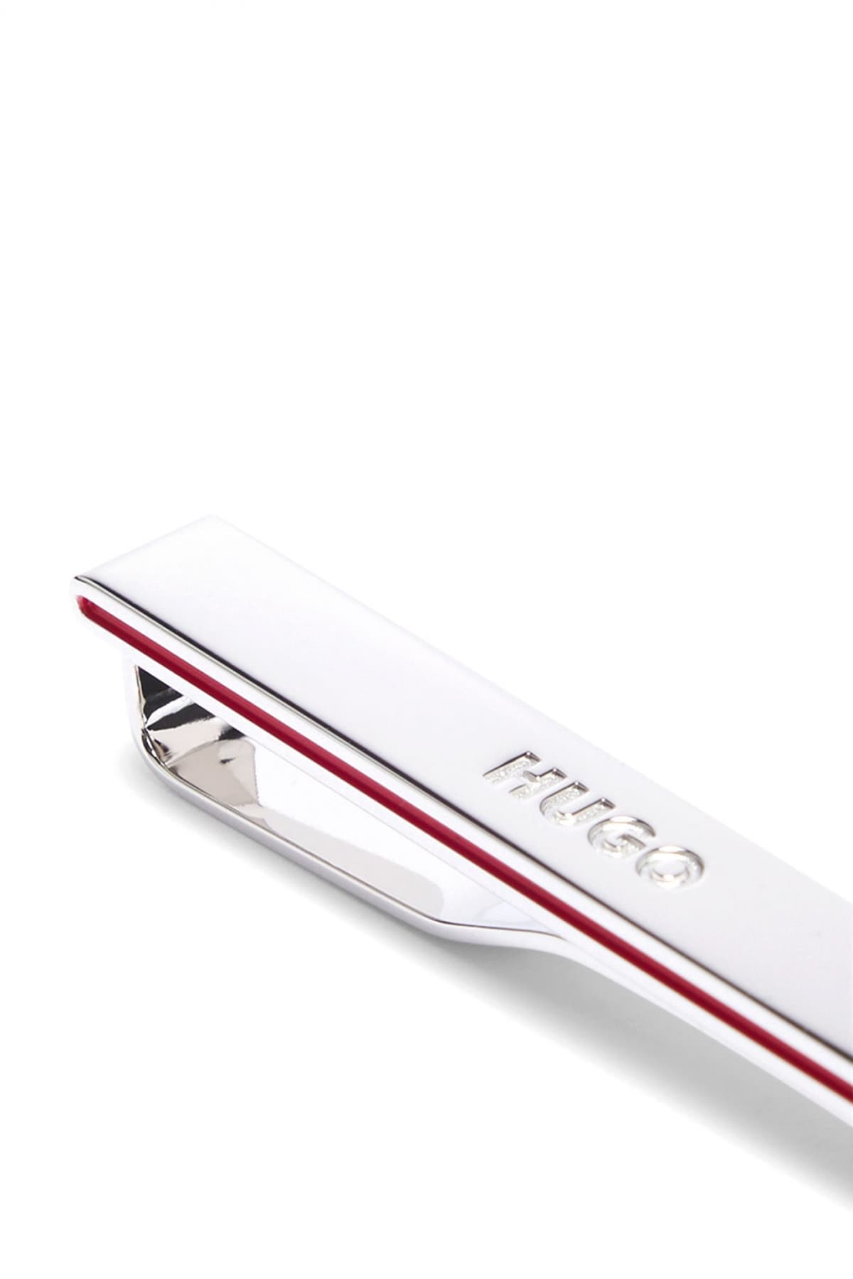 HUGO ΚΛΙΠ ΓΡΑΒΑΤΑΣ E-REDLINE-TIE ΡΟΖ